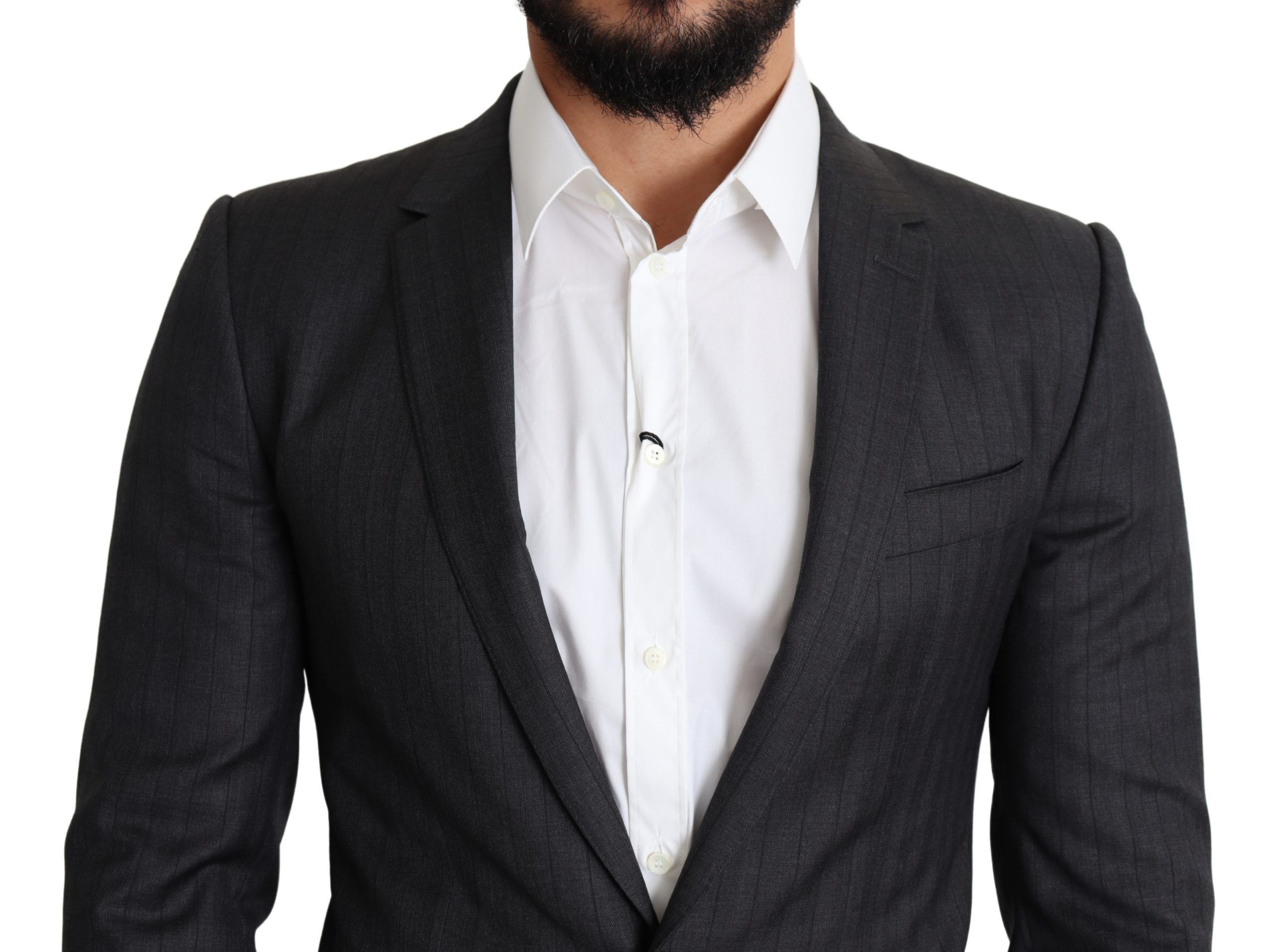 Wool Single Breasted Coat MARTINI Men's Blazer - Dolce & Gabbana - Modalova