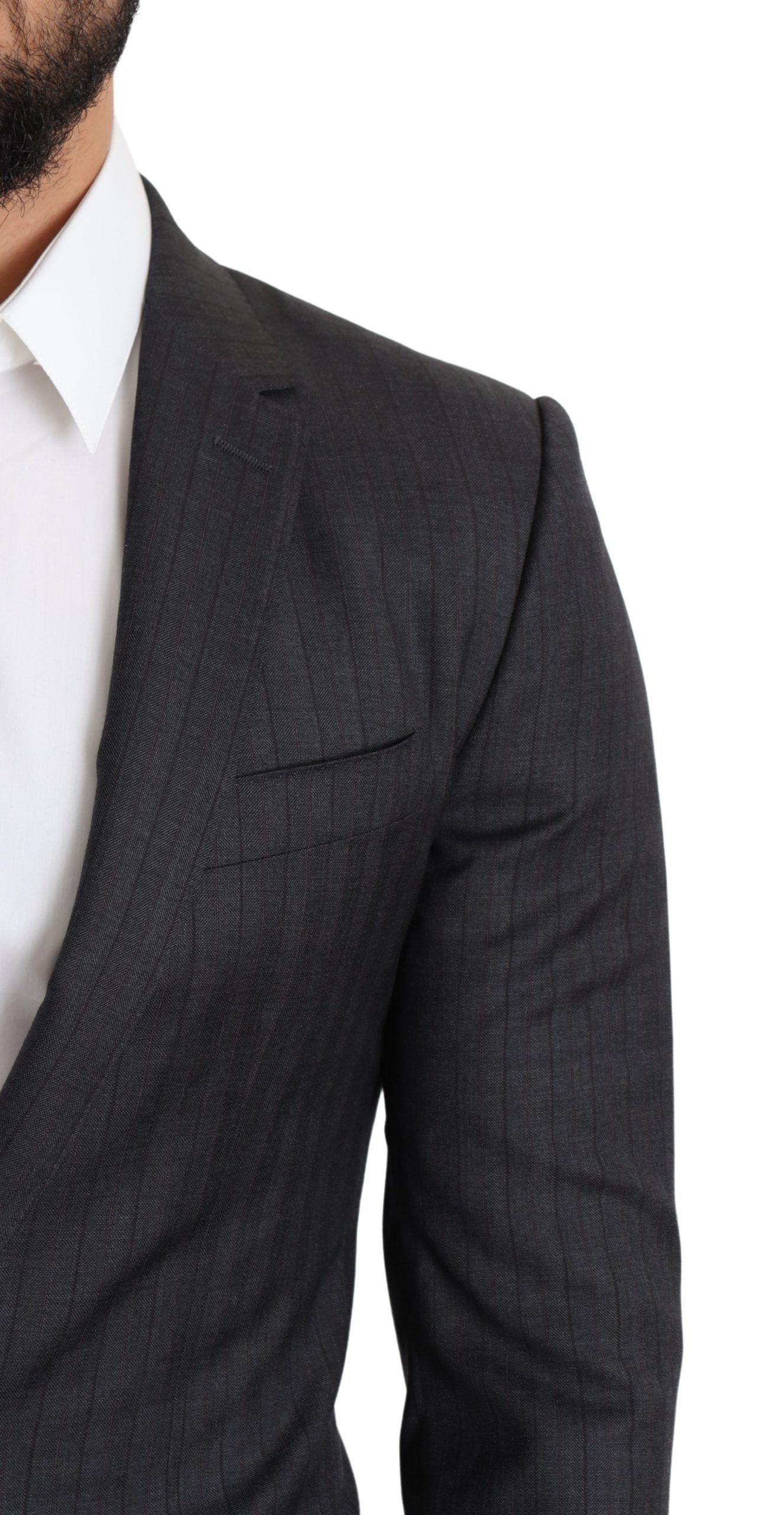 Wool Single Breasted Coat MARTINI Men's Blazer - Dolce & Gabbana - Modalova