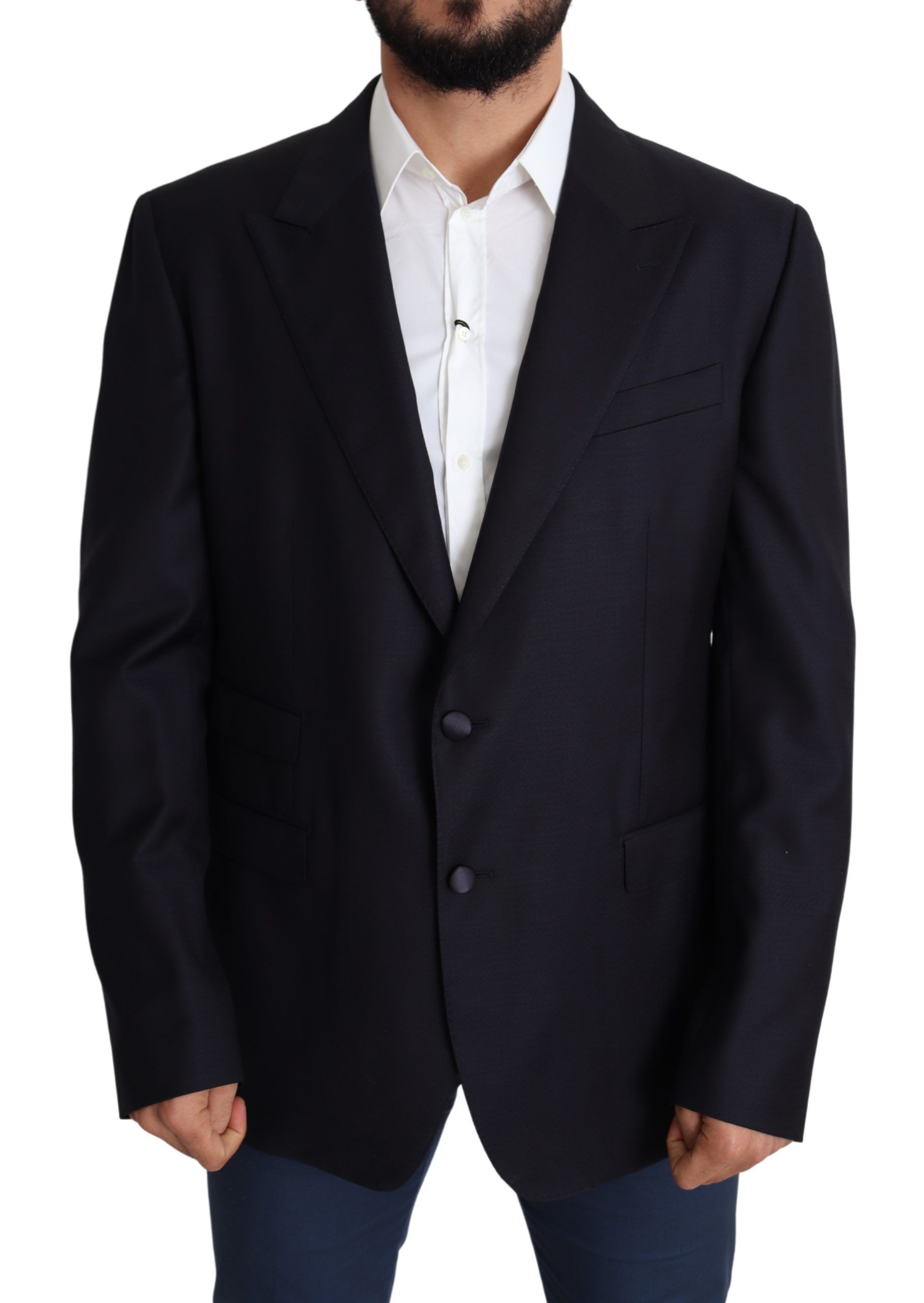 Wool Single Breasted NAPOLI Men's Blazer - Dolce & Gabbana - Modalova