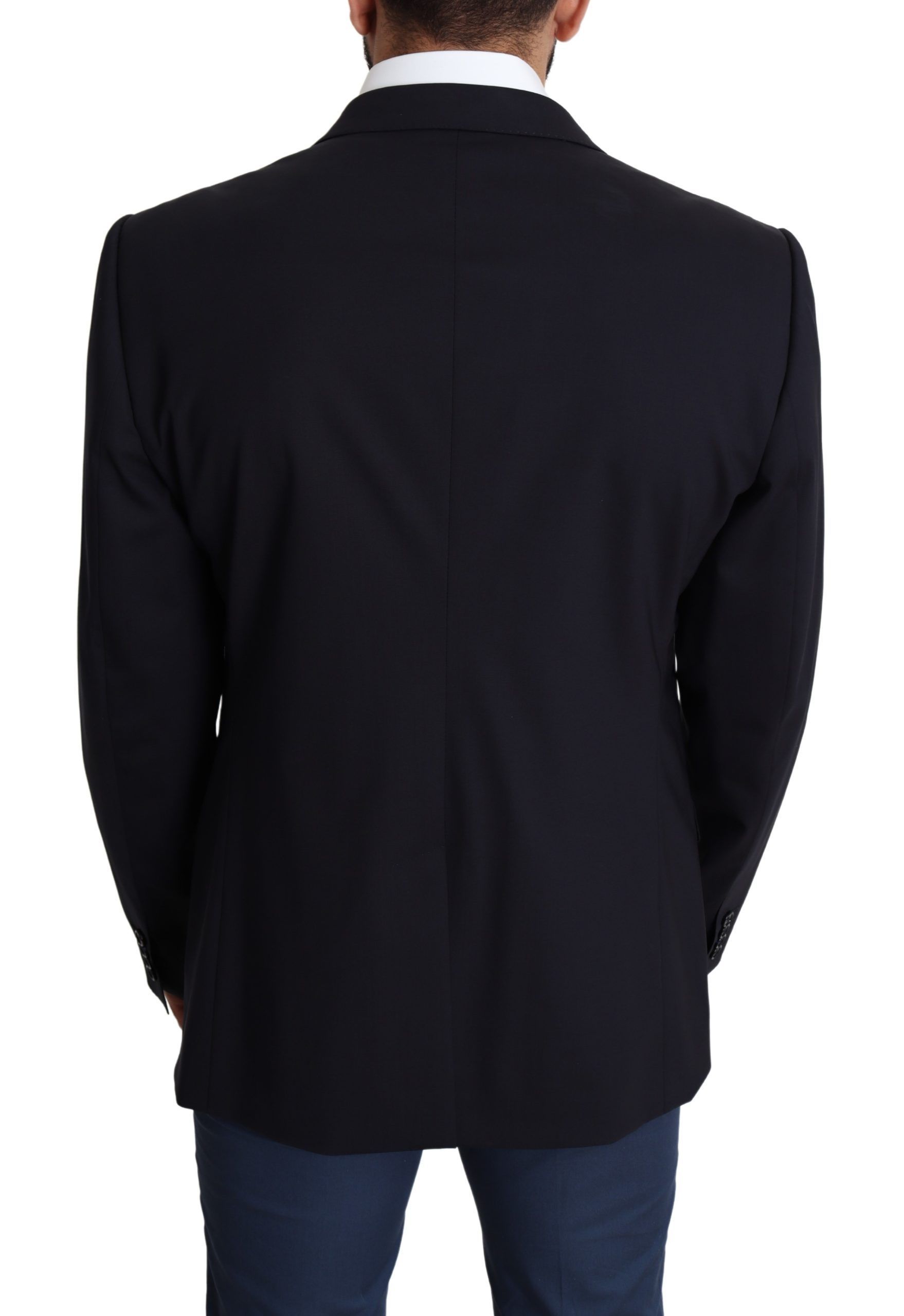 Wool Stretch Men Coat MARTINI Men's Blazer - Dolce & Gabbana - Modalova