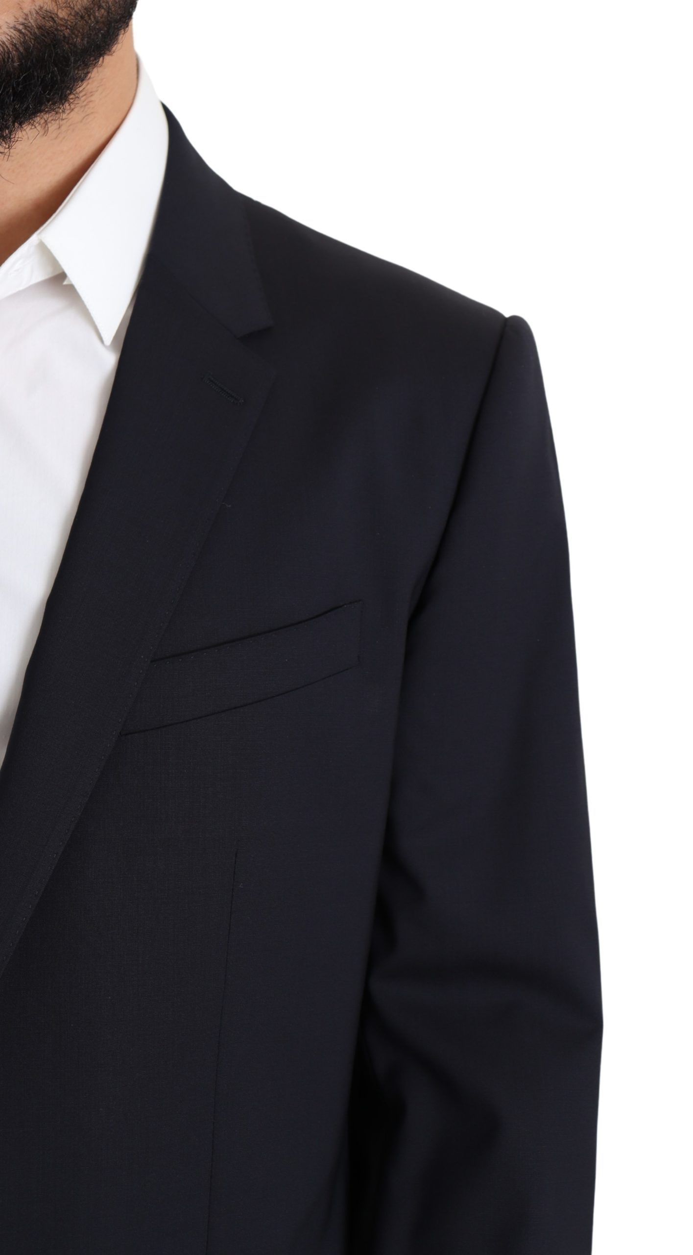 Wool Stretch Men Coat MARTINI Men's Blazer - Dolce & Gabbana - Modalova