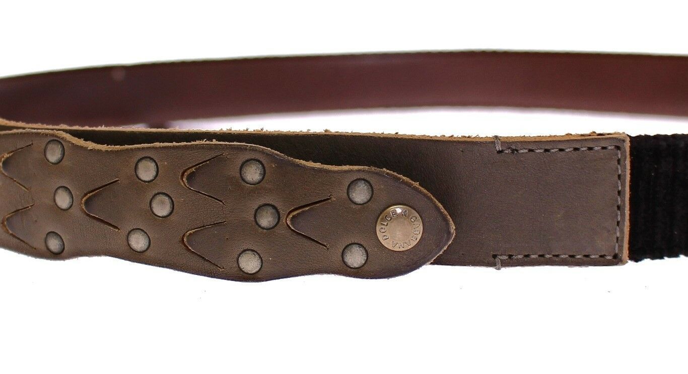Leather Logo Cintura Gürtel Men's Belt - Dolce & Gabbana - Modalova