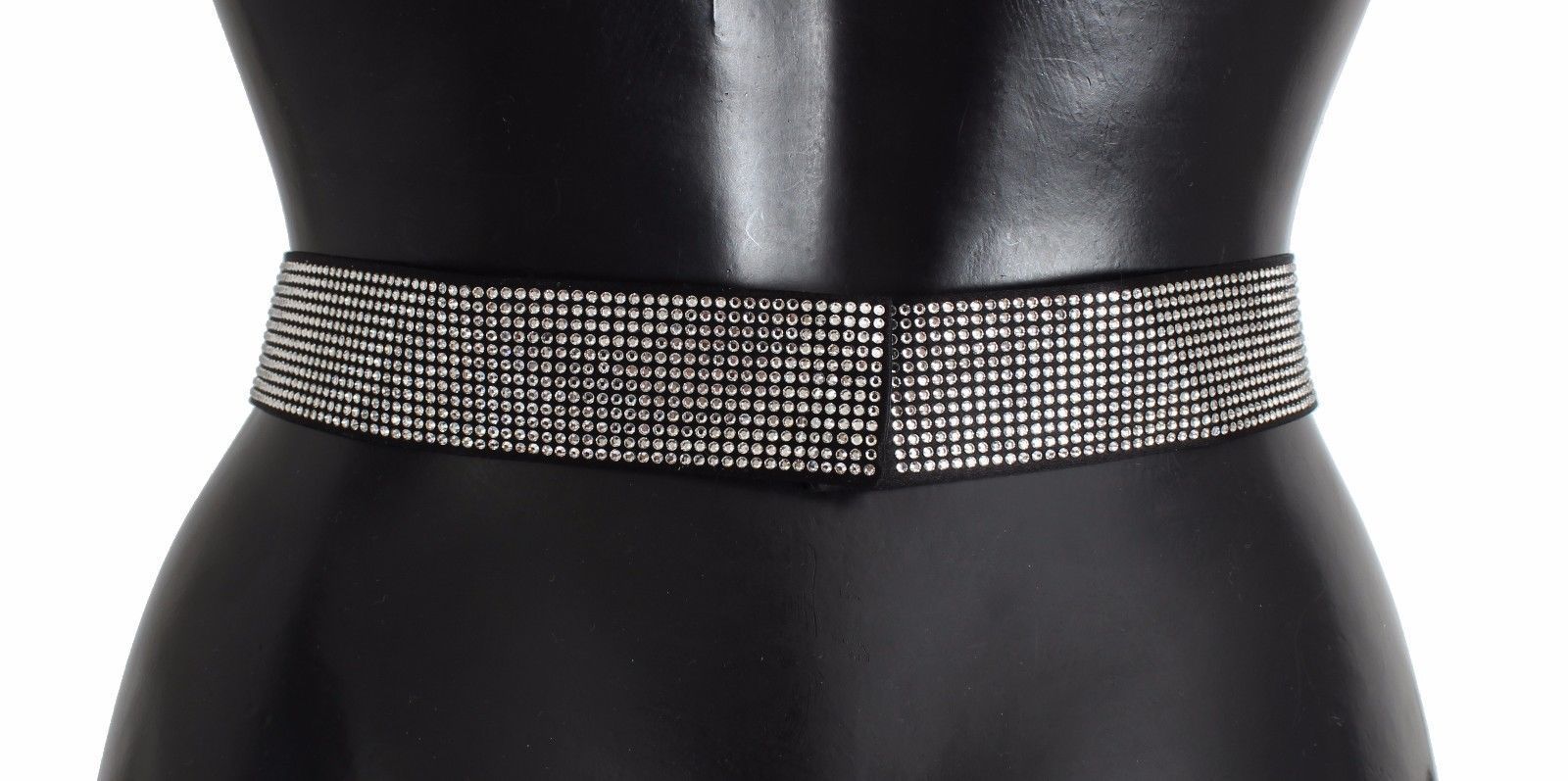 Silk Clear Crystal Bow Waist Men's Belt - Dolce & Gabbana - Modalova