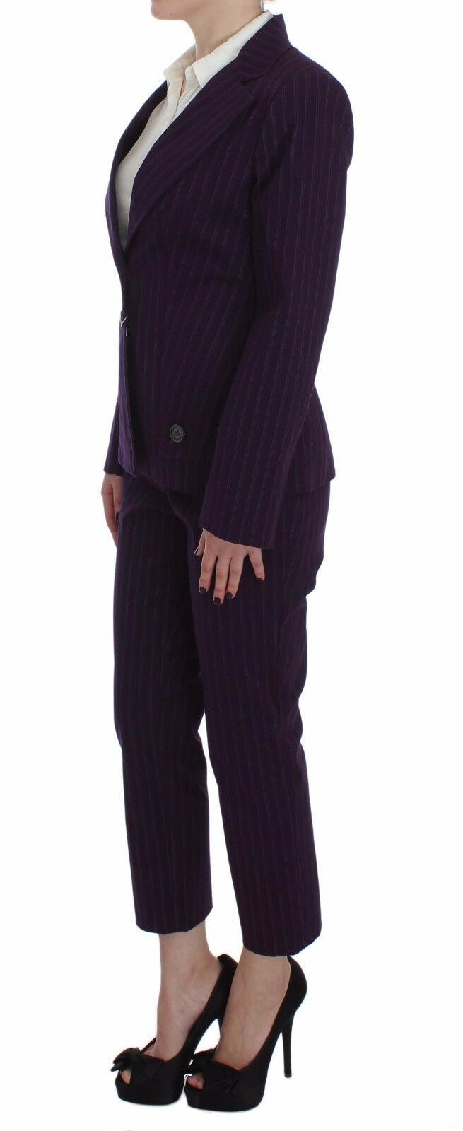 Striped Stretch Coat Blazer Pants Women's Suit - BENCIVENGA - Modalova