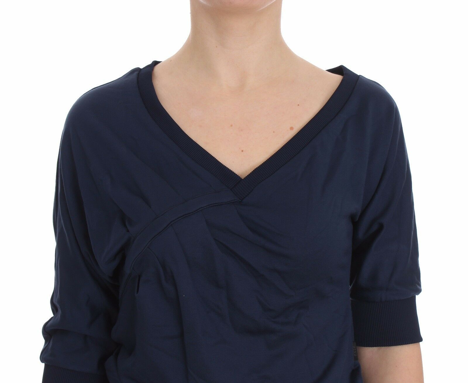 Cotton Top Pullover Deep V-neck Women Women's Sweater - Exte - Modalova
