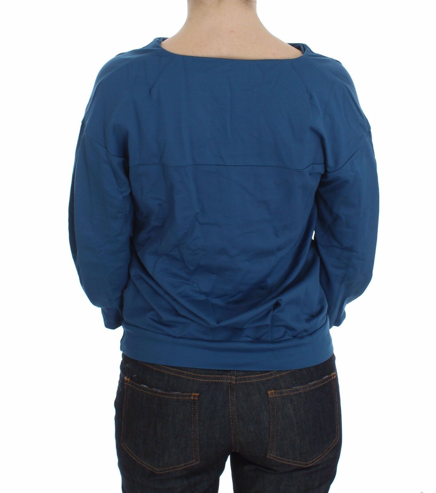 Cotton Top Pullover Deep V-neck Women Women's Sweater - Exte - Modalova