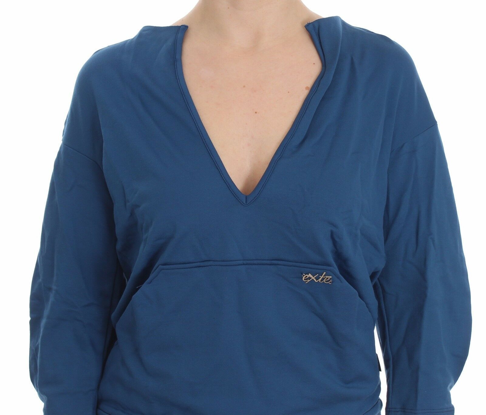 Cotton Top Pullover Deep V-neck Women Women's Sweater - Exte - Modalova