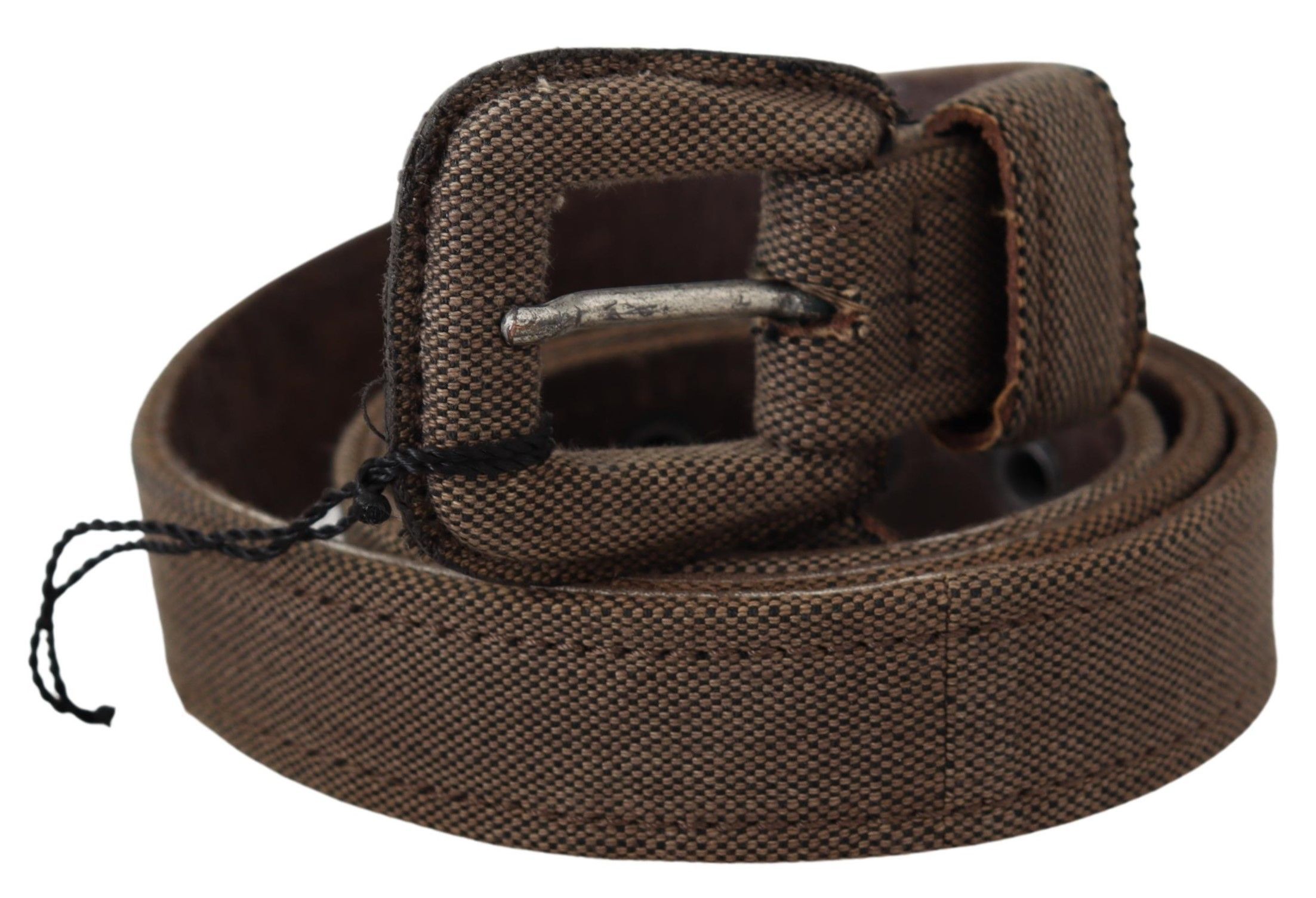 Leather Logo Buckle Waist Men's Belt - Costume National - Modalova
