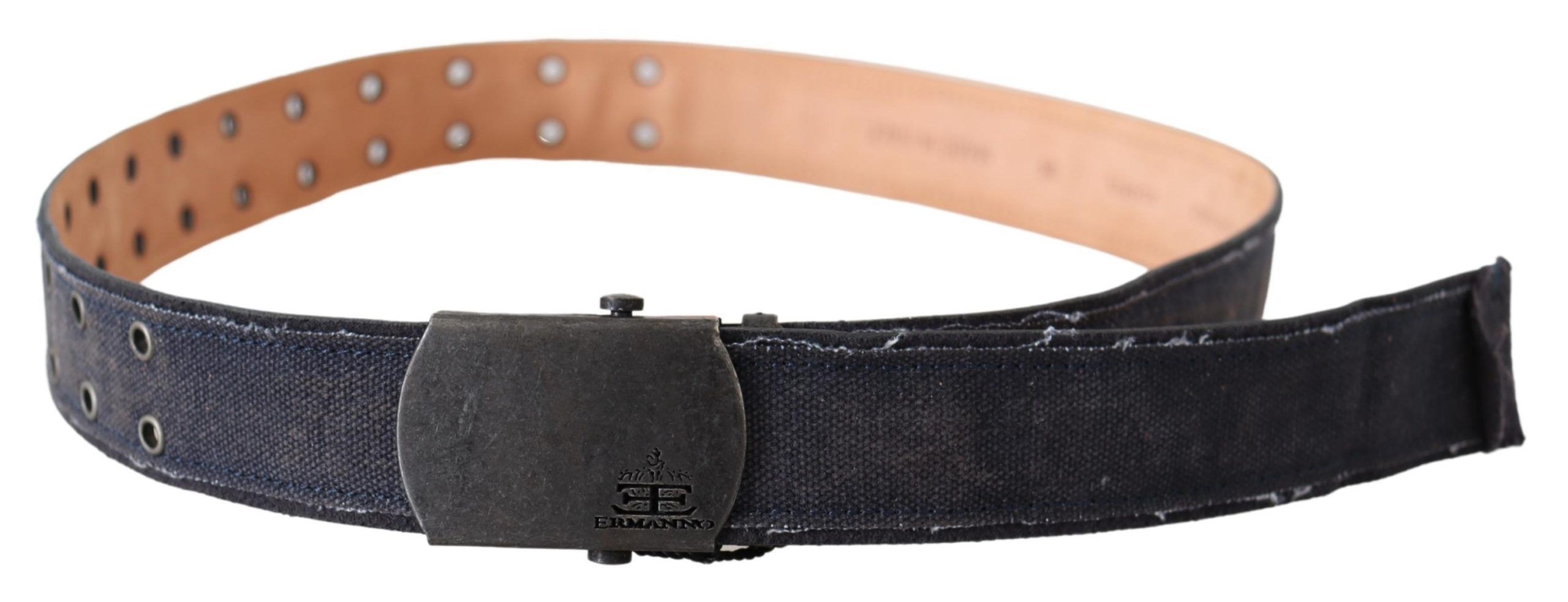 Leather Ratchet Buckle Women's Belt - Ermanno Scervino - Modalova