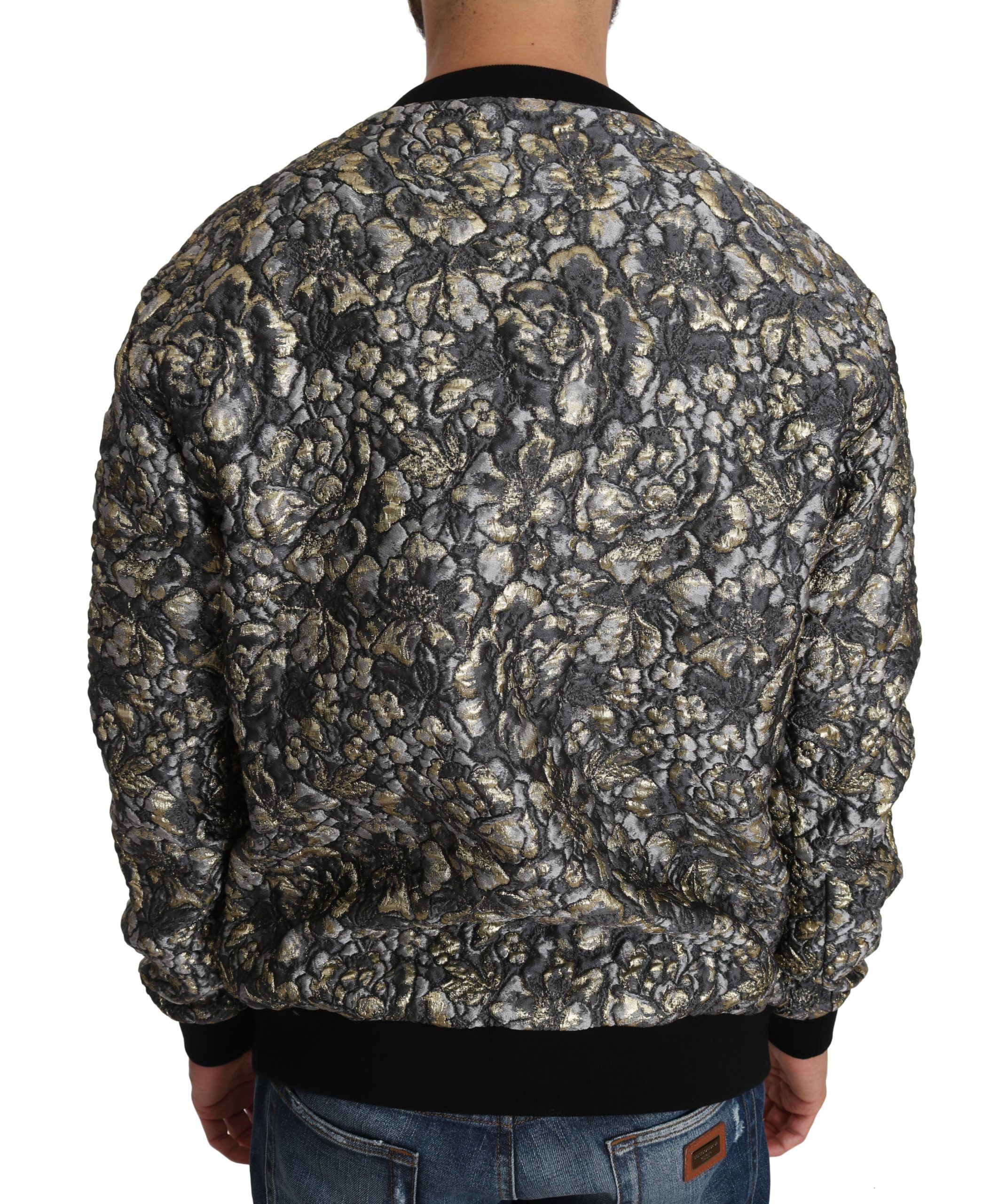 SAMBA Jacquard Palmtree Pullover Men's Sweater - Dolce & Gabbana - Modalova