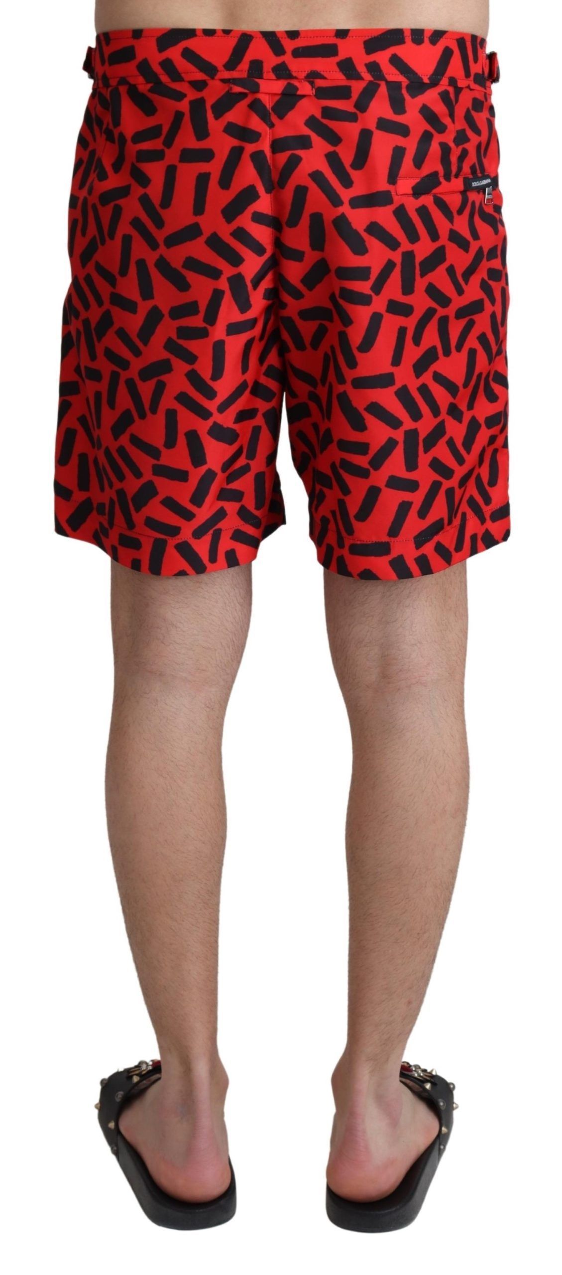 Patterned Beachwear Shorts Men's Swimwear - Dolce & Gabbana - Modalova