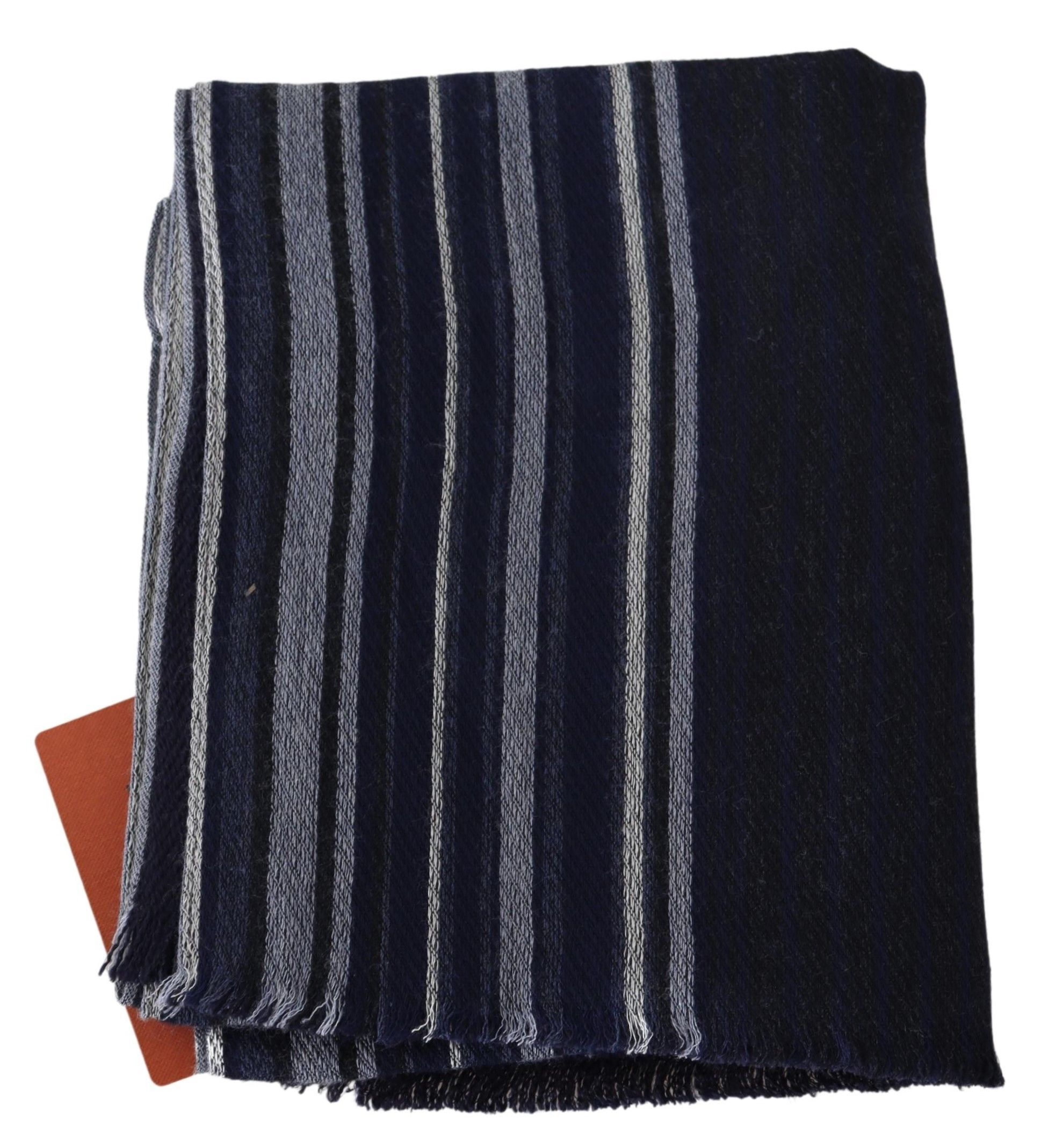 Wool Striped Unisex Wrap Fringes Men's Shawl - Missoni - Modalova