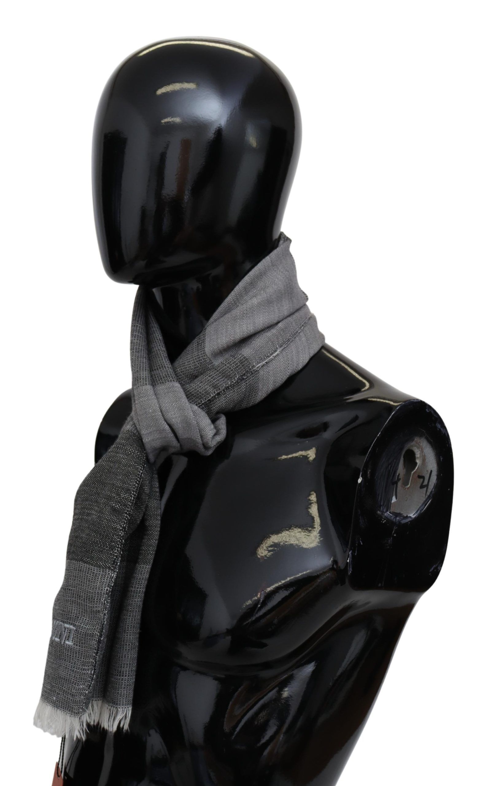 Striped Wool Unisex Neck Wrap Fringes Men's Scarf - Missoni - Modalova