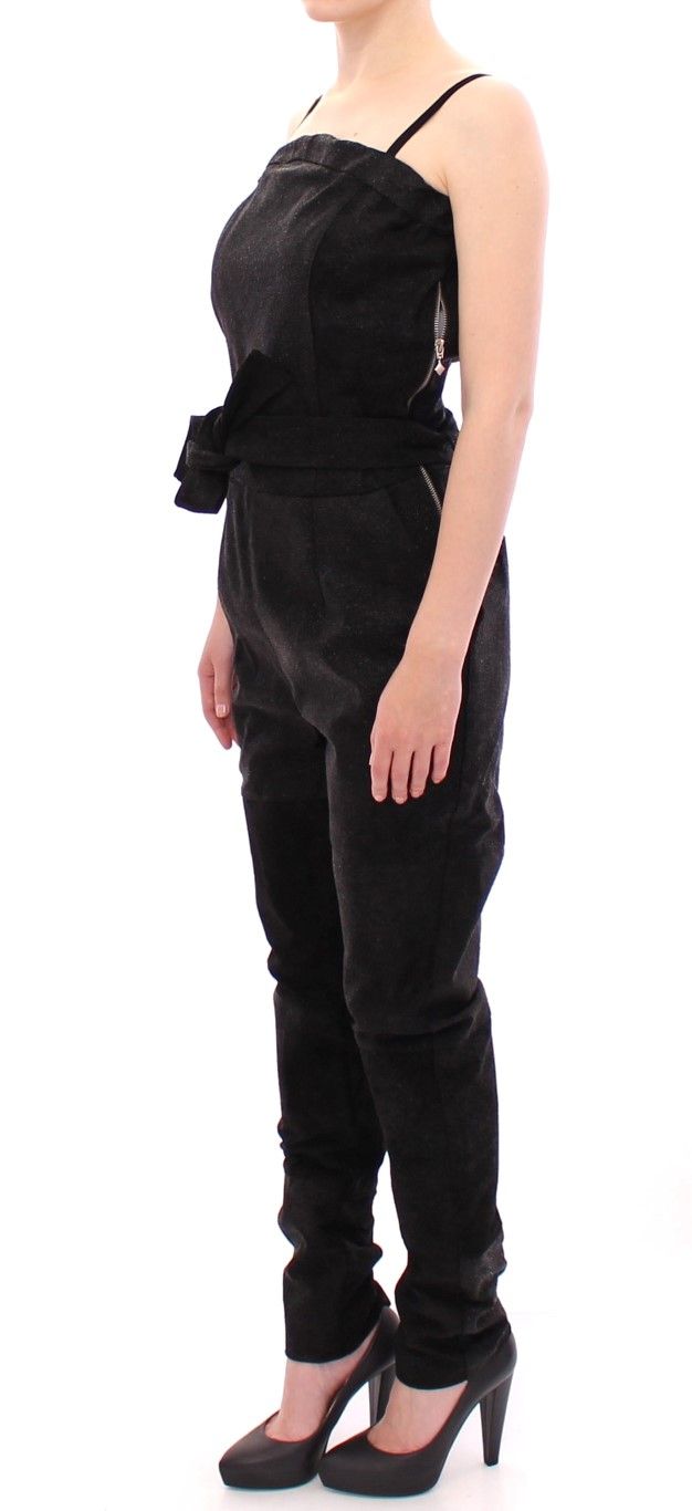 Leather Women's Jumpsuit - La Maison du Couturier - Modalova