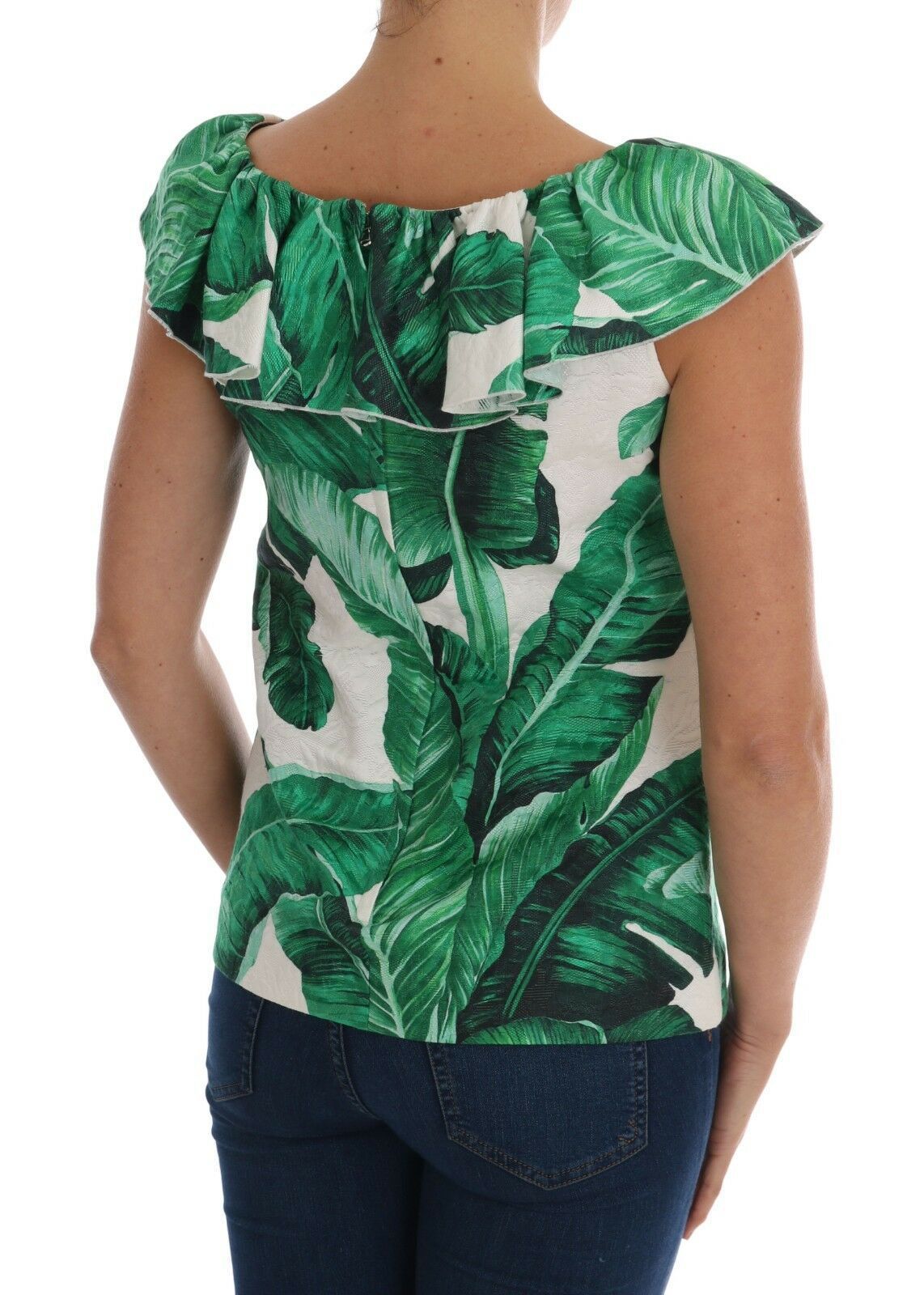Pineapple Banana Sequins Blouse Women's T-shirt - Dolce & Gabbana - Modalova