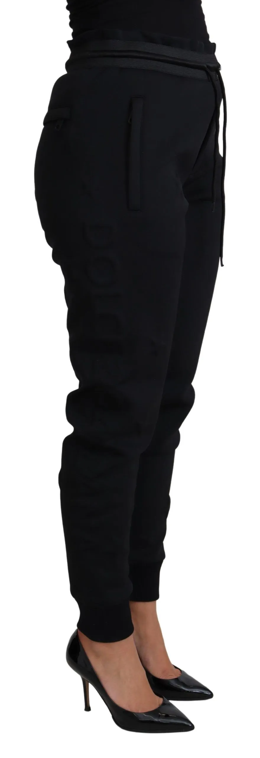 Polyester Neoprene Jogger Trouser Women's Pants - Dolce & Gabbana - Modalova