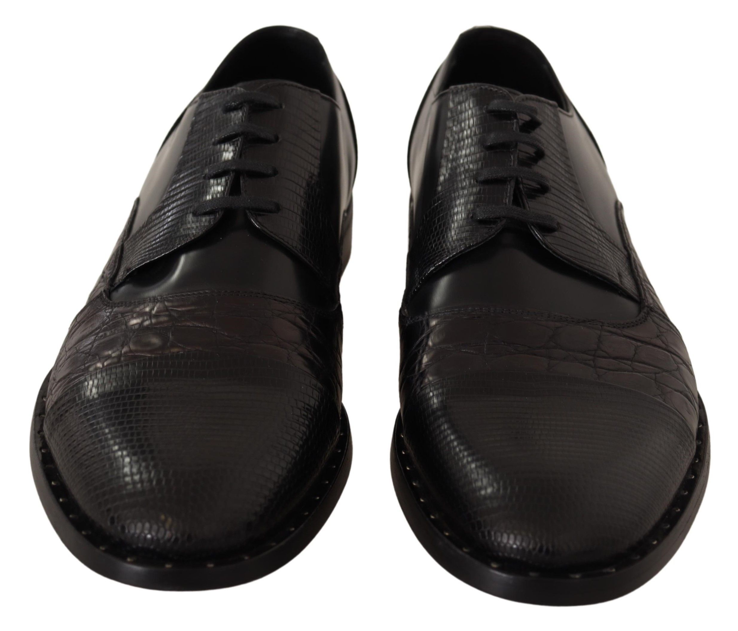 Leather Exotic Skins Formal Men's Shoes - Dolce & Gabbana - Modalova