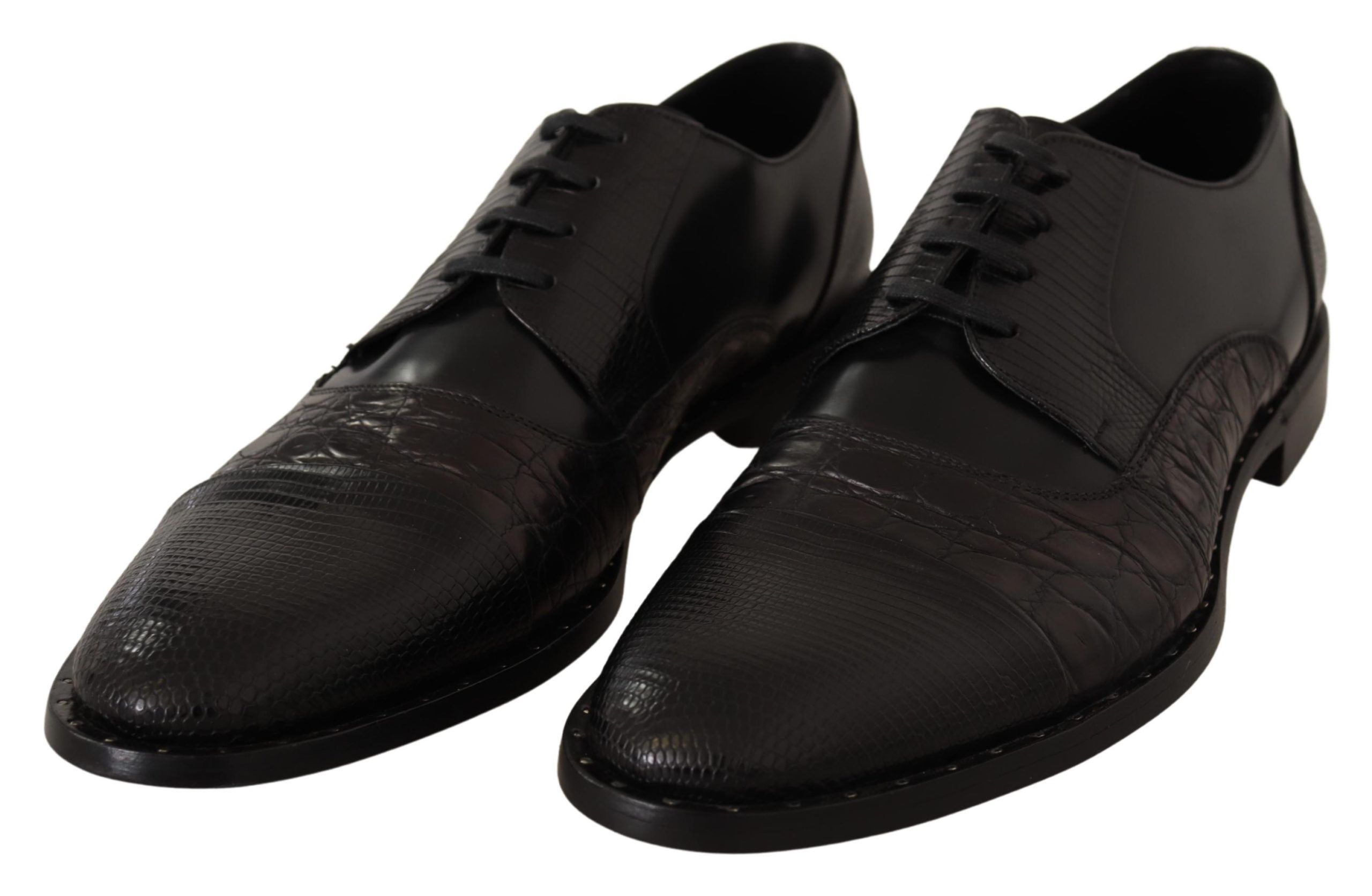 Leather Exotic Skins Formal Men's Shoes - Dolce & Gabbana - Modalova