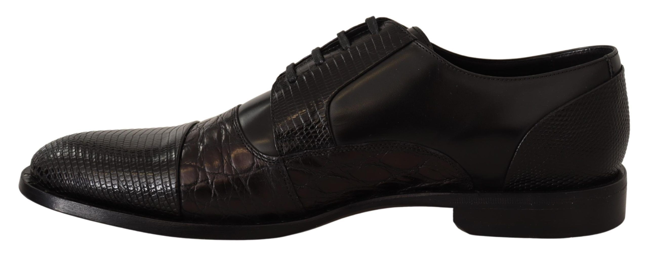 Leather Exotic Skins Formal Men's Shoes - Dolce & Gabbana - Modalova