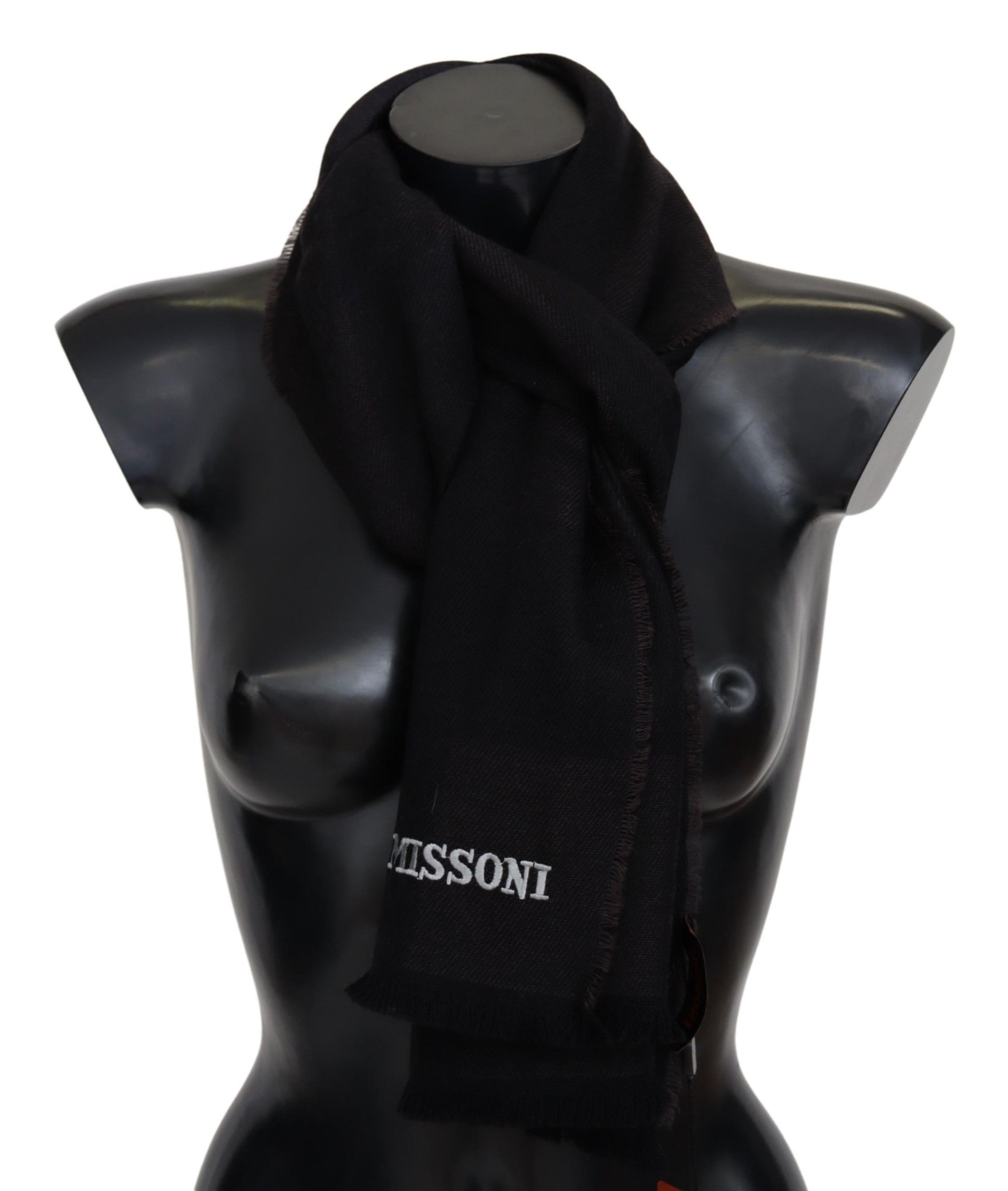 Wool Unisex Neck Wrap Men's Scarf - Missoni - Modalova