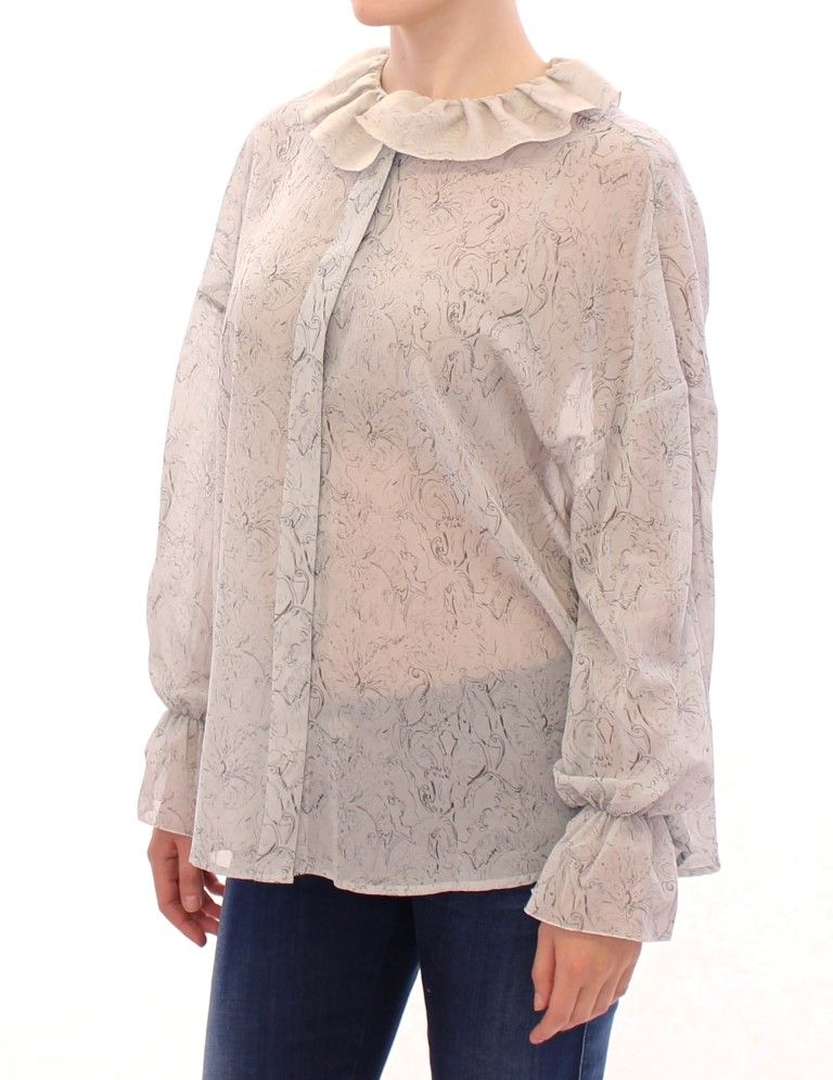 Cotton Blouse Women's Tunic - Vika Gazinskaya - Modalova