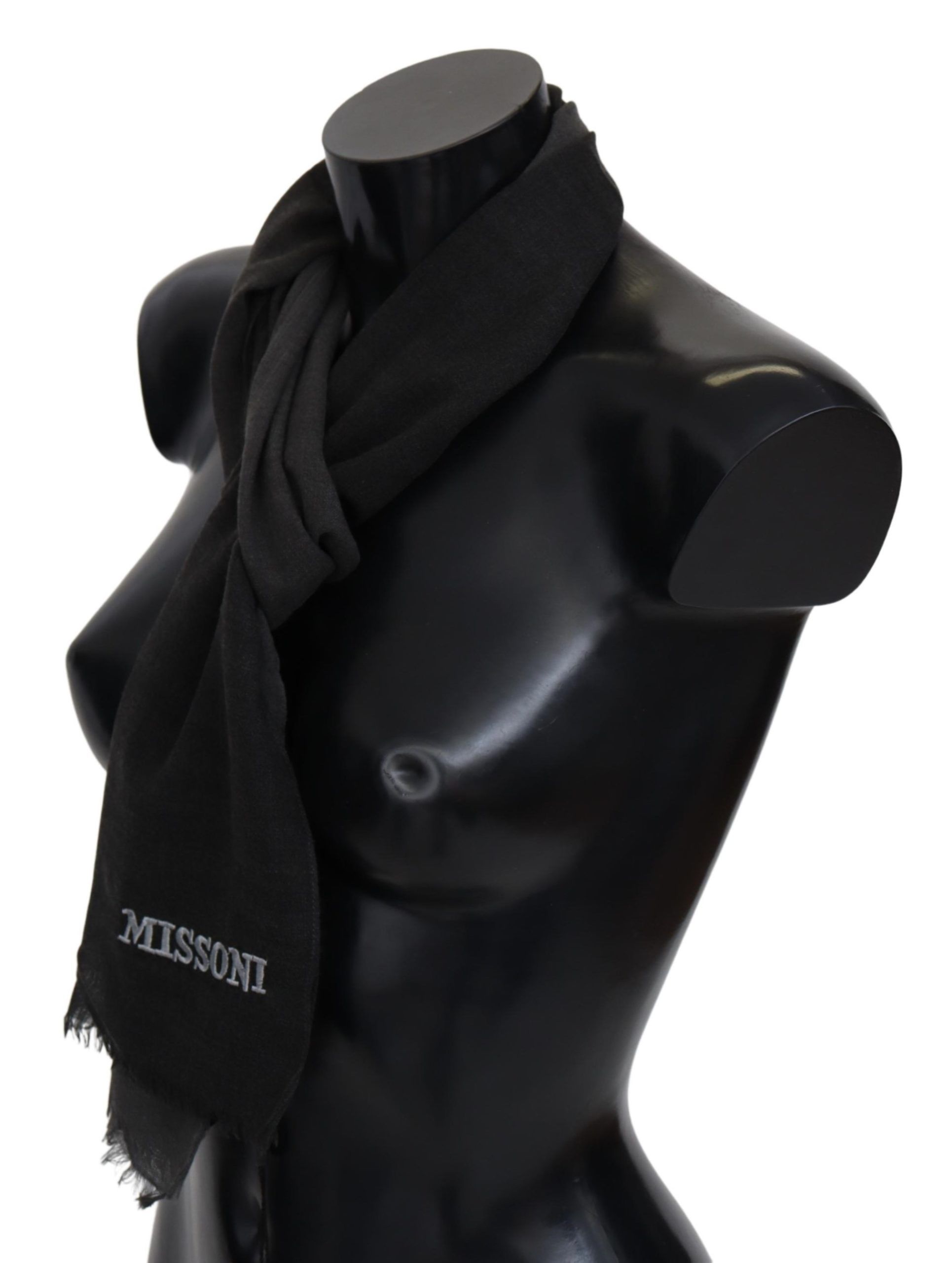 Wool Unisex Neck Wrap Men's Scarf - Missoni - Modalova
