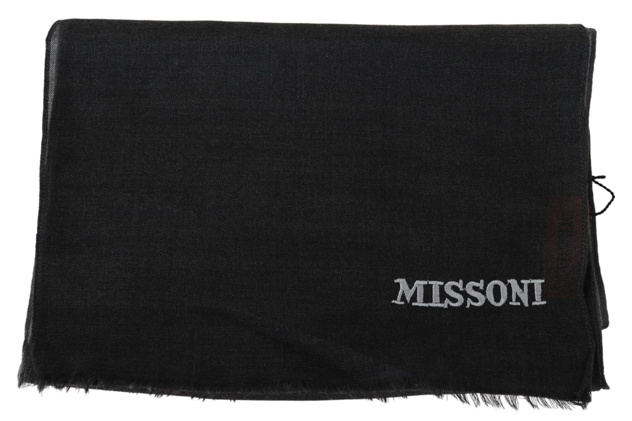 Wool Unisex Neck Wrap Men's Scarf - Missoni - Modalova
