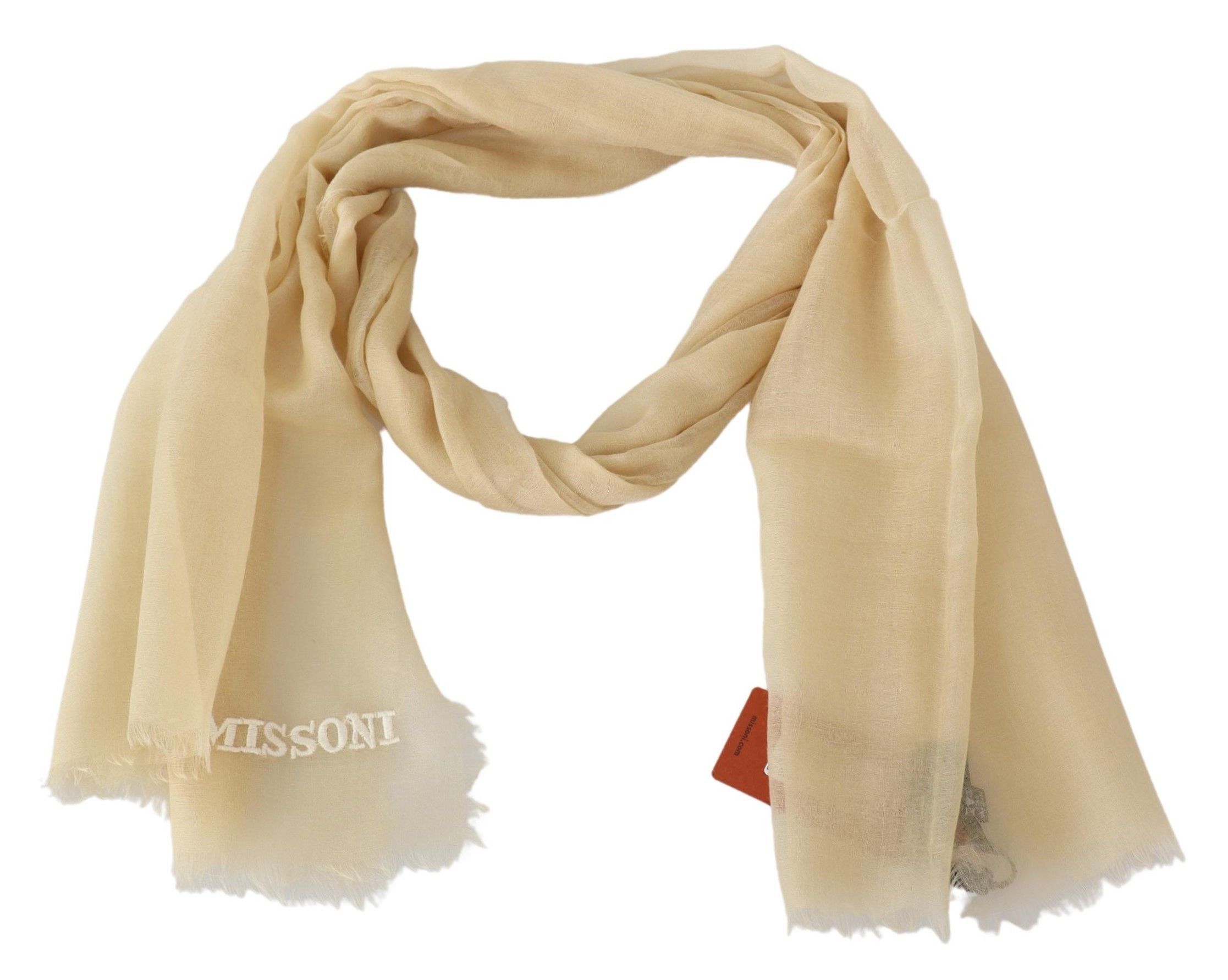 Cashmere Unisex Neck Men's Scarf - Missoni - Modalova
