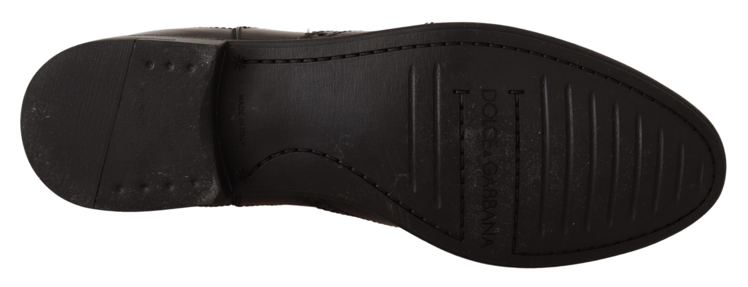 Leather Ankle High Flat Boots Women's Shoes - Dolce & Gabbana - Modalova