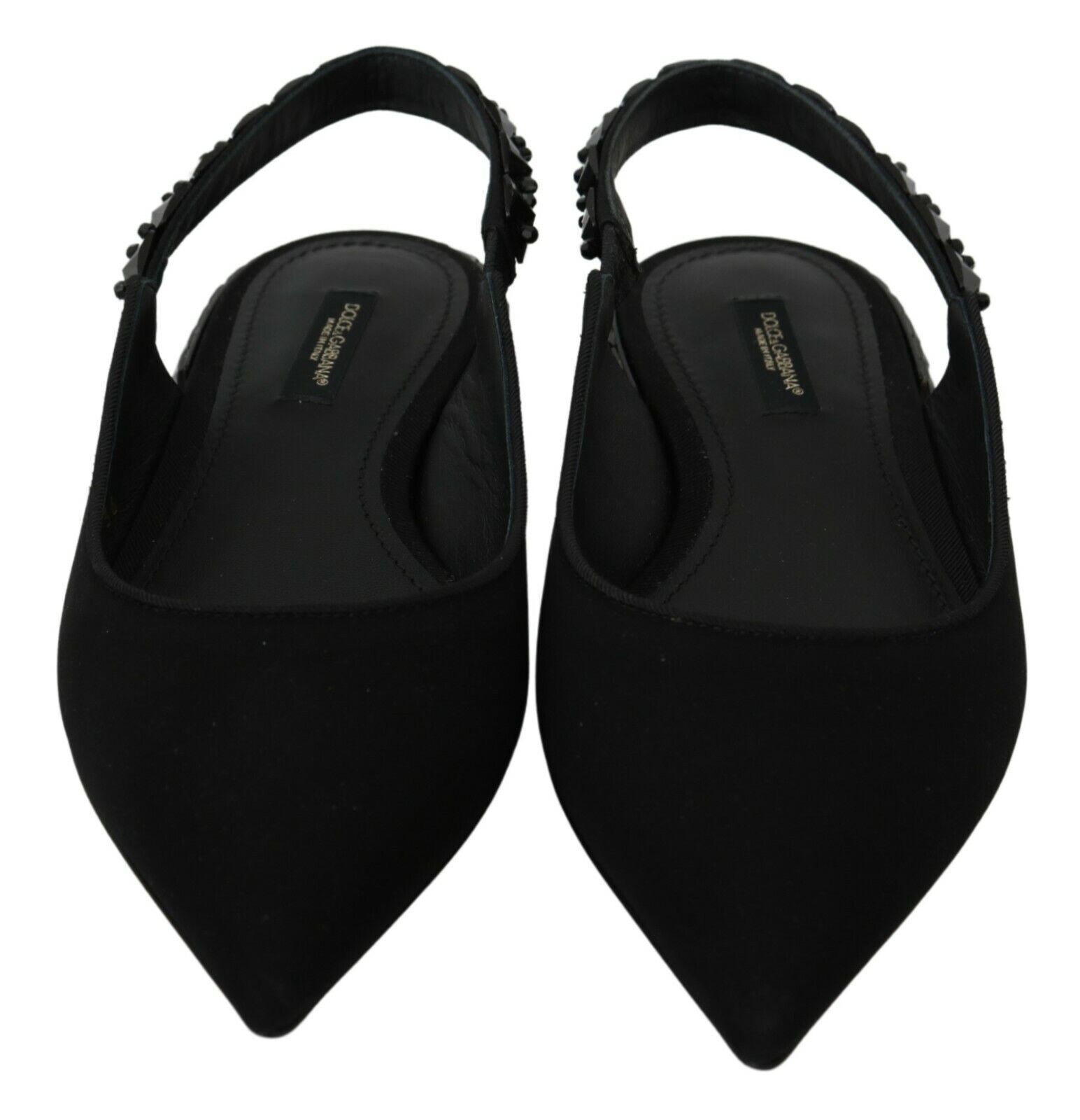 Flats Slingback Charmeuse Women's Shoes - Dolce & Gabbana - Modalova