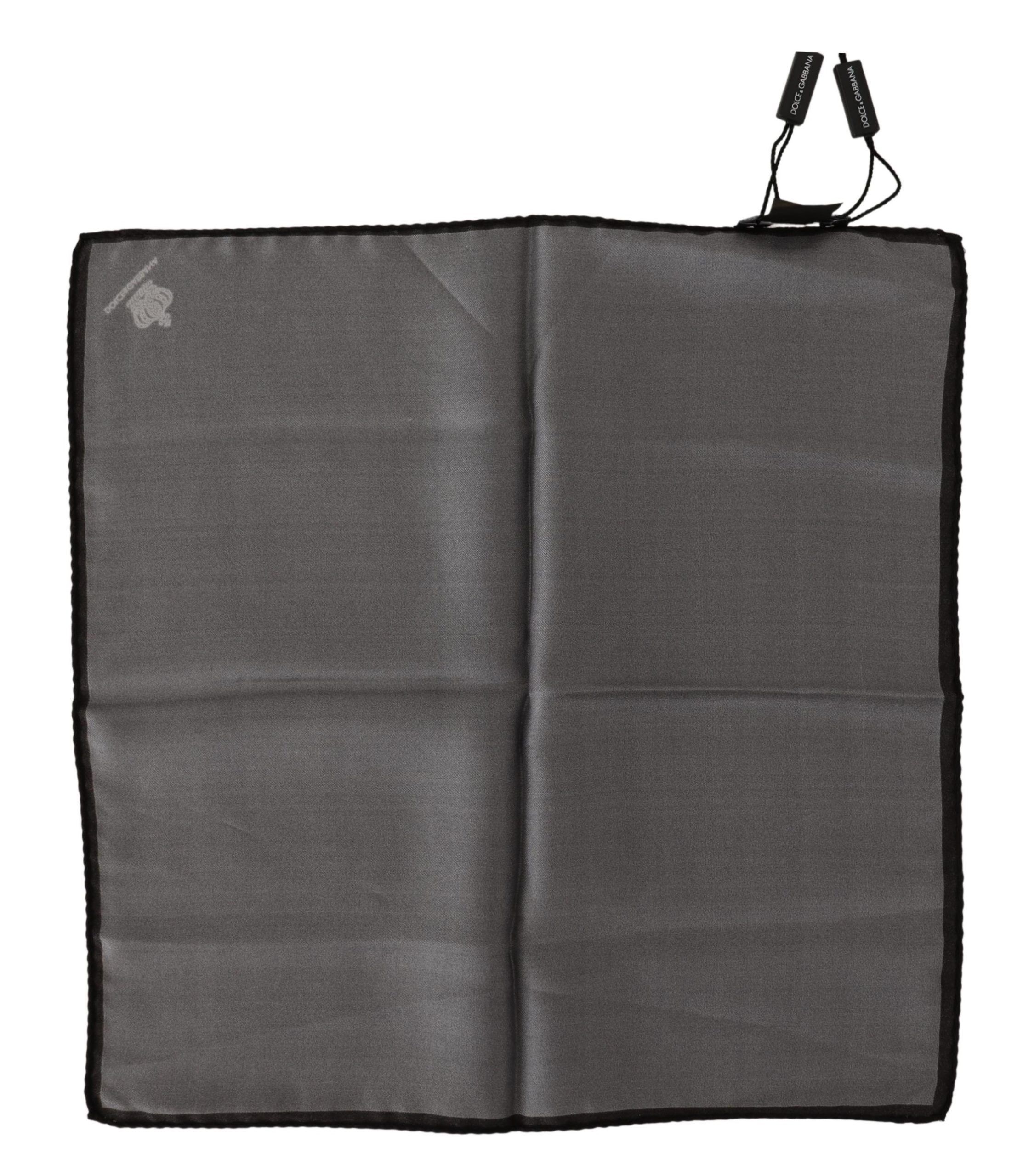 Silk Square Men's 100% Silk Square Men's Handkerchief - Dolce & Gabbana - Modalova