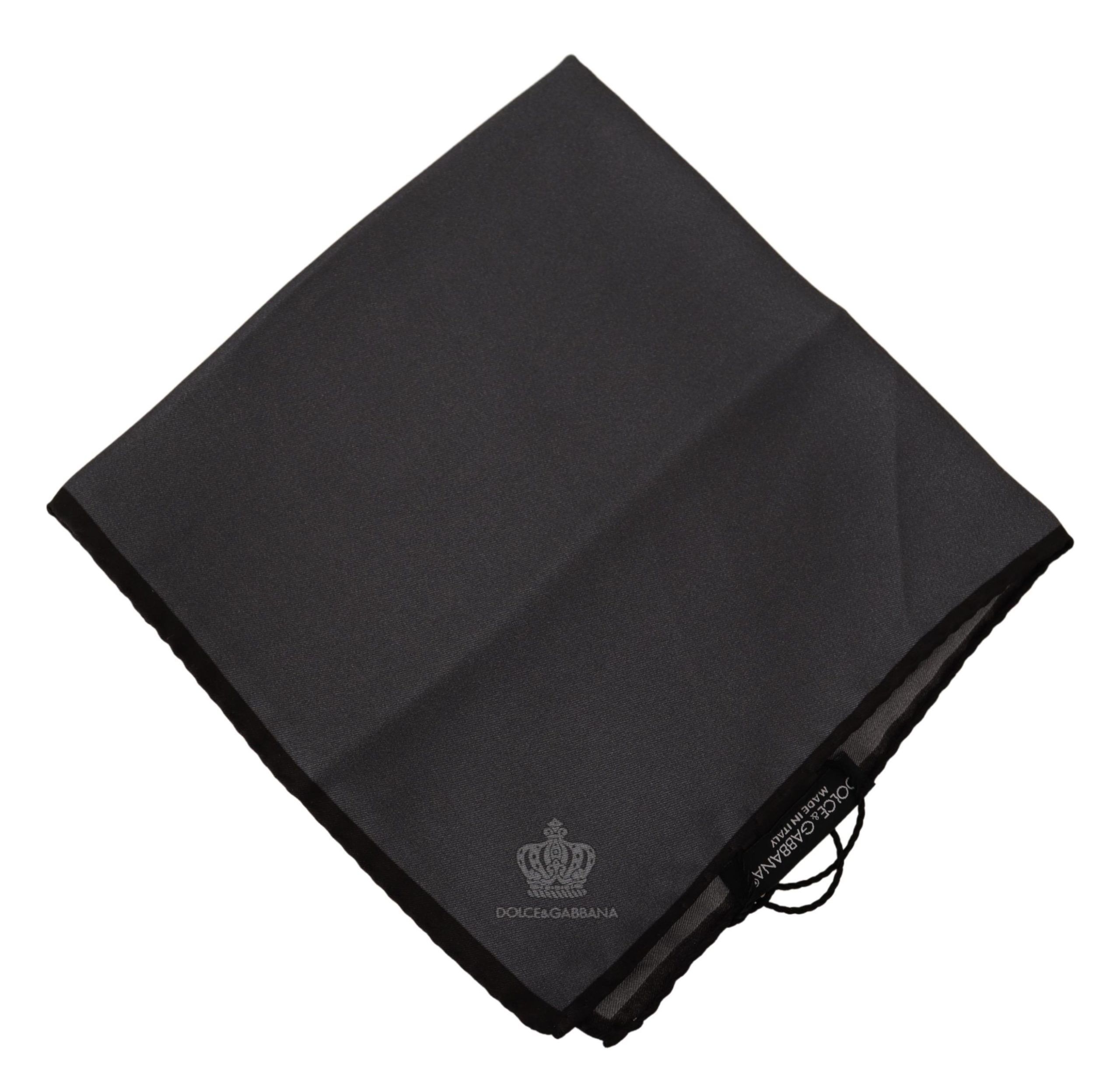 Silk Square Men's 100% Silk Square Men's Handkerchief - Dolce & Gabbana - Modalova