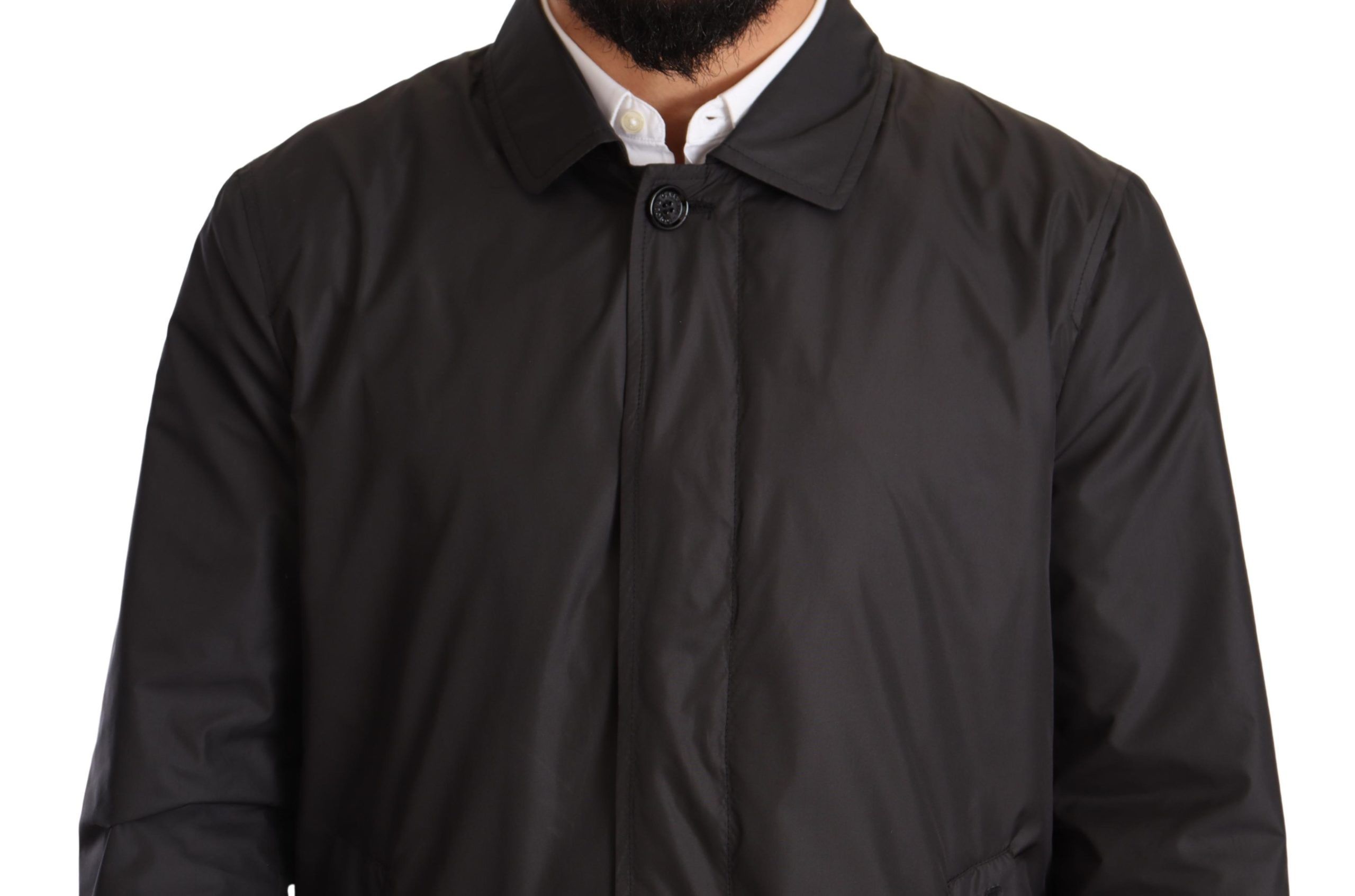 Polyester Mens Trench Coat Men's Jacket - Dolce & Gabbana - Modalova