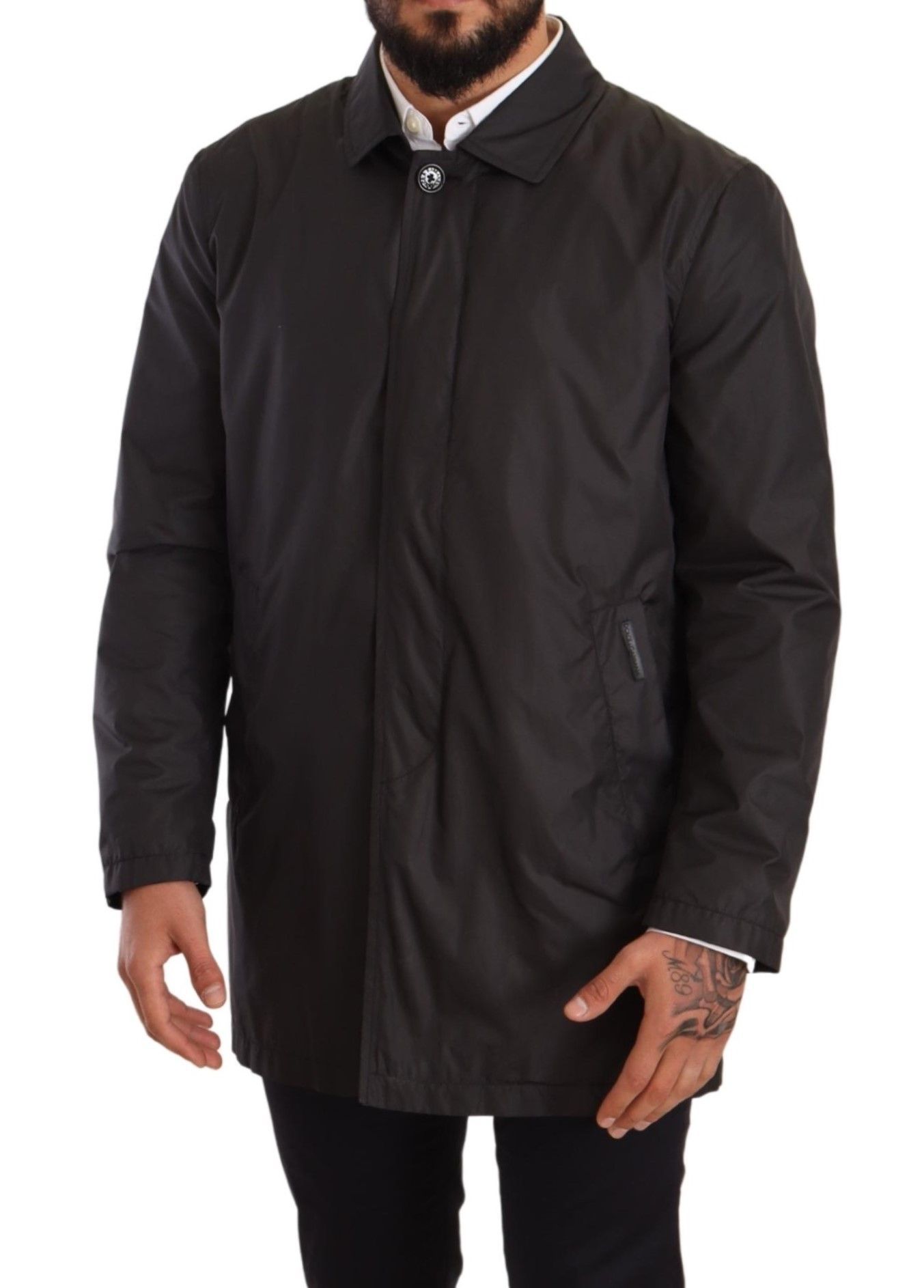 Polyester Mens Trench Coat Men's Jacket - Dolce & Gabbana - Modalova