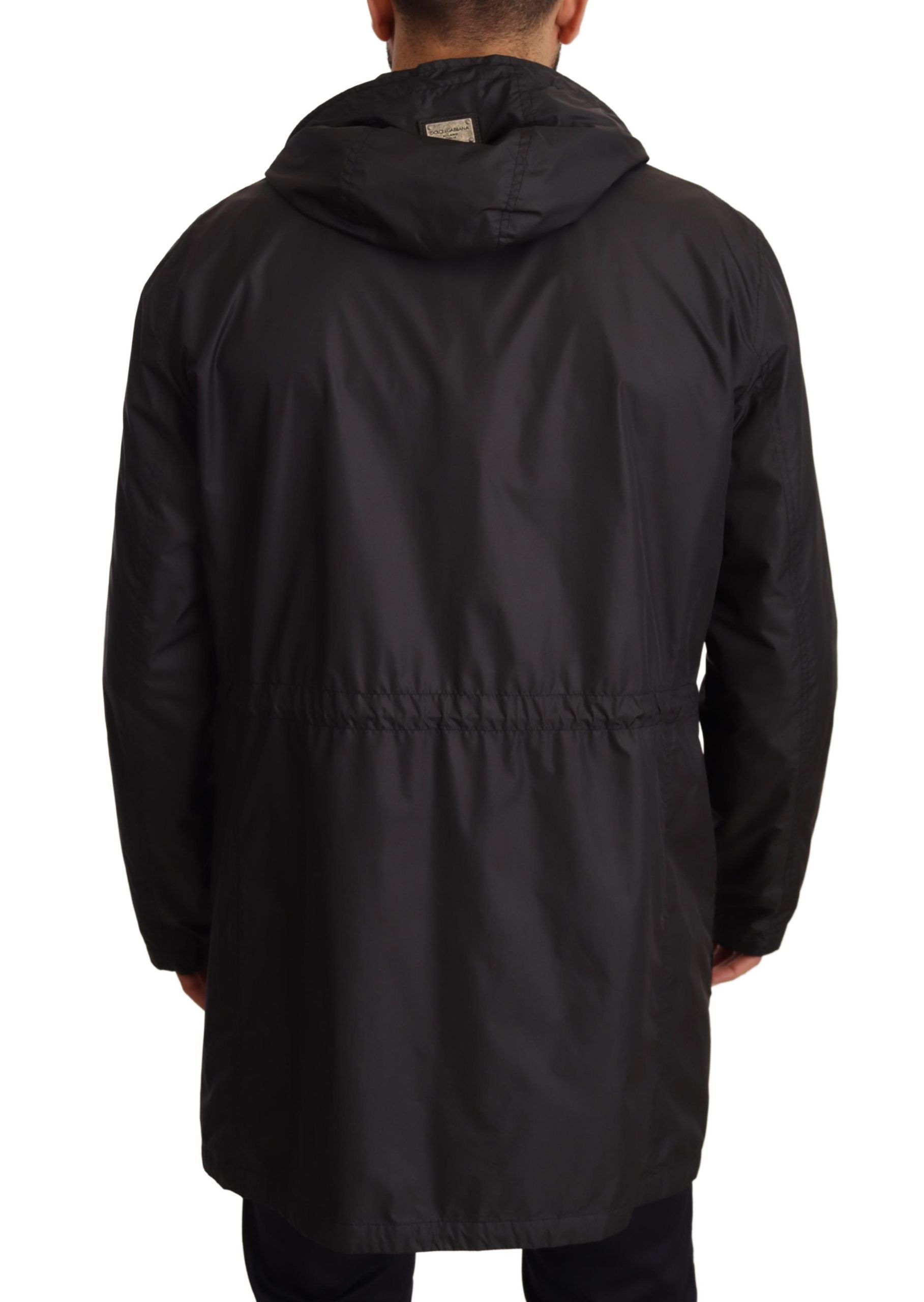 Hooded Mens Trench Coat Men's Jacket - Dolce & Gabbana - Modalova