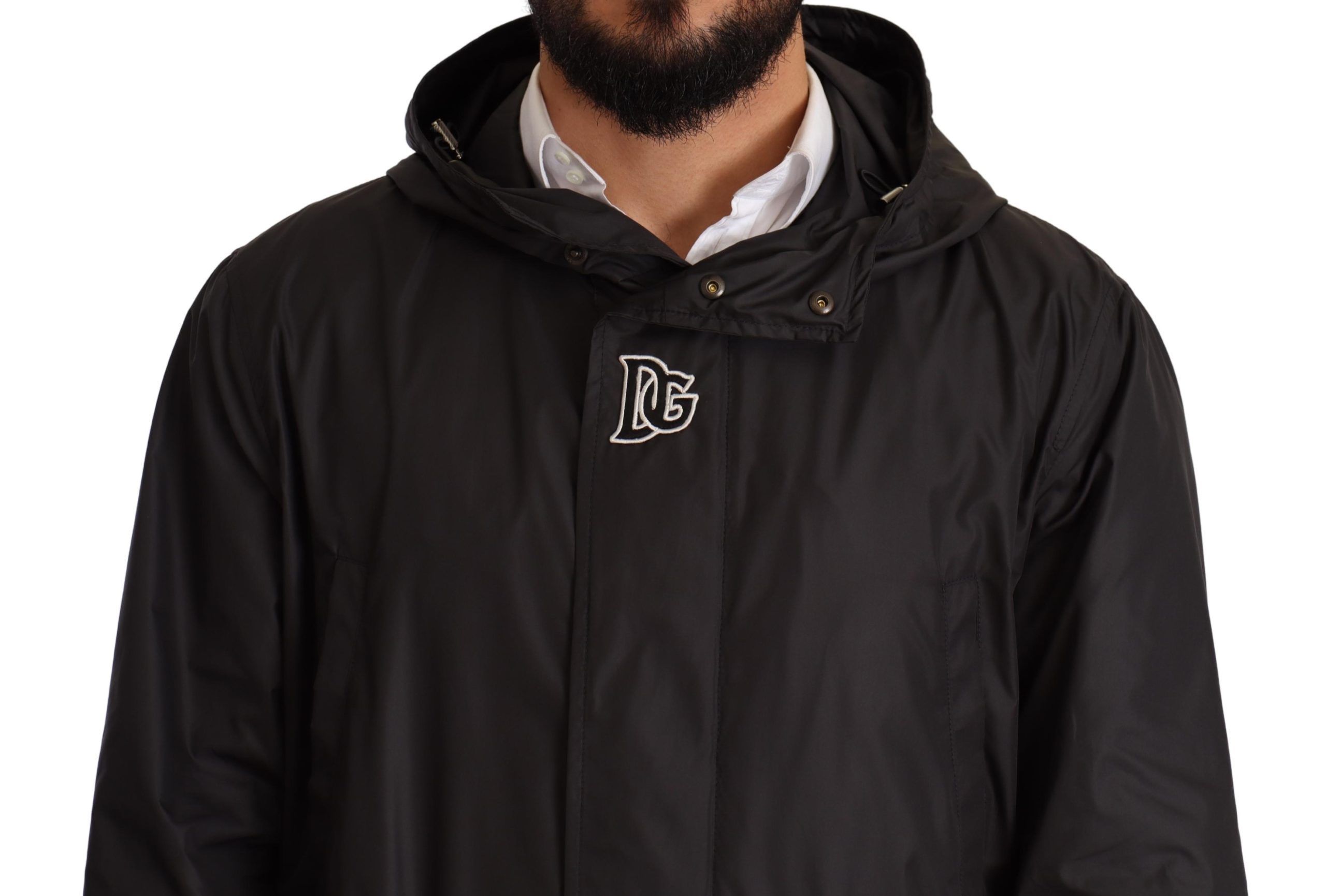 Hooded Mens Trench Coat Men's Jacket - Dolce & Gabbana - Modalova