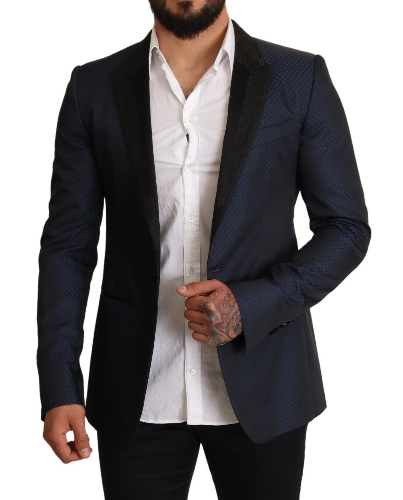 Wool Slim Fit MARTINI Blazer Men's Jacket - Dolce & Gabbana - Modalova
