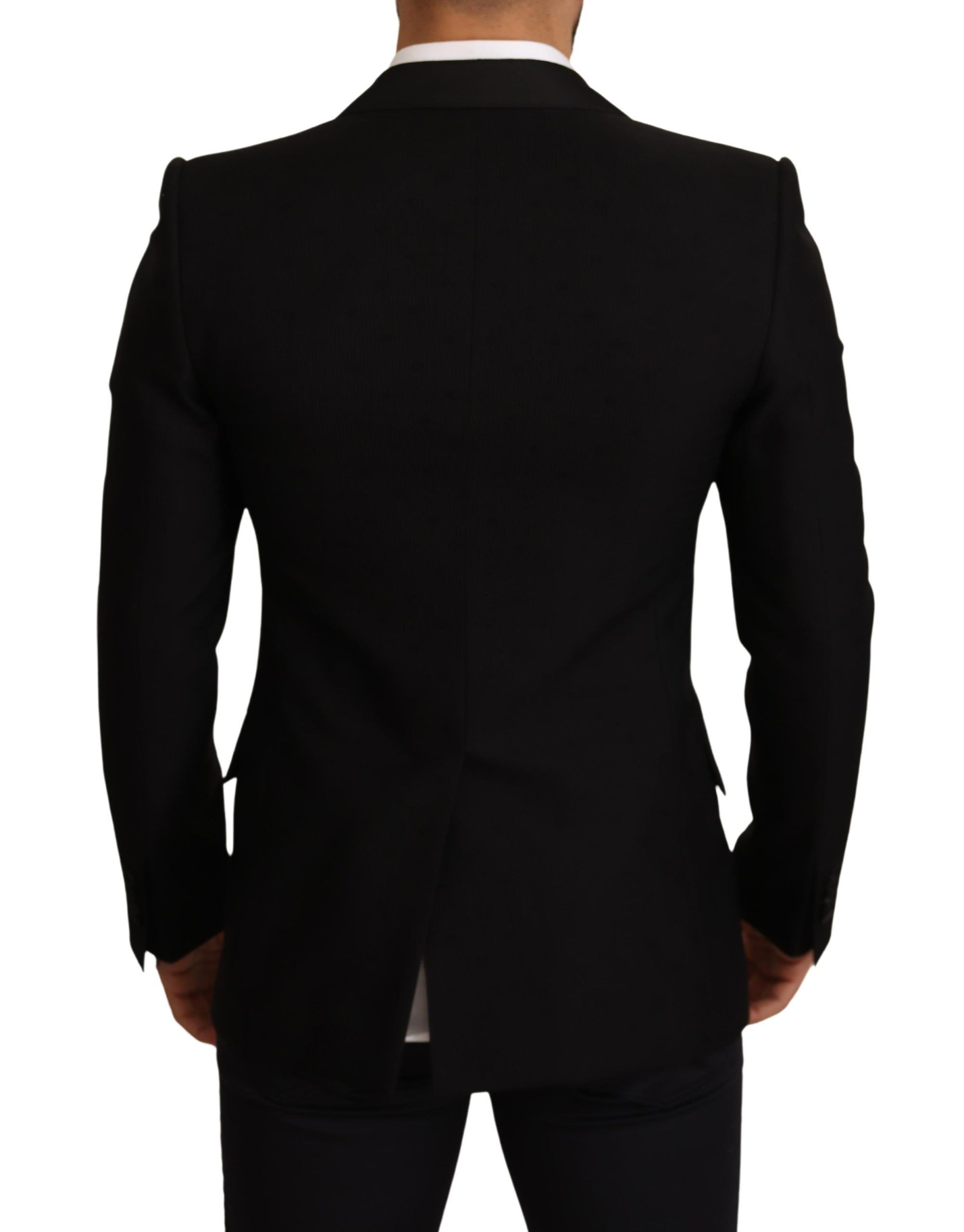 Wool Slim Fit Coat Blazer Men's Jacket - Dolce & Gabbana - Modalova