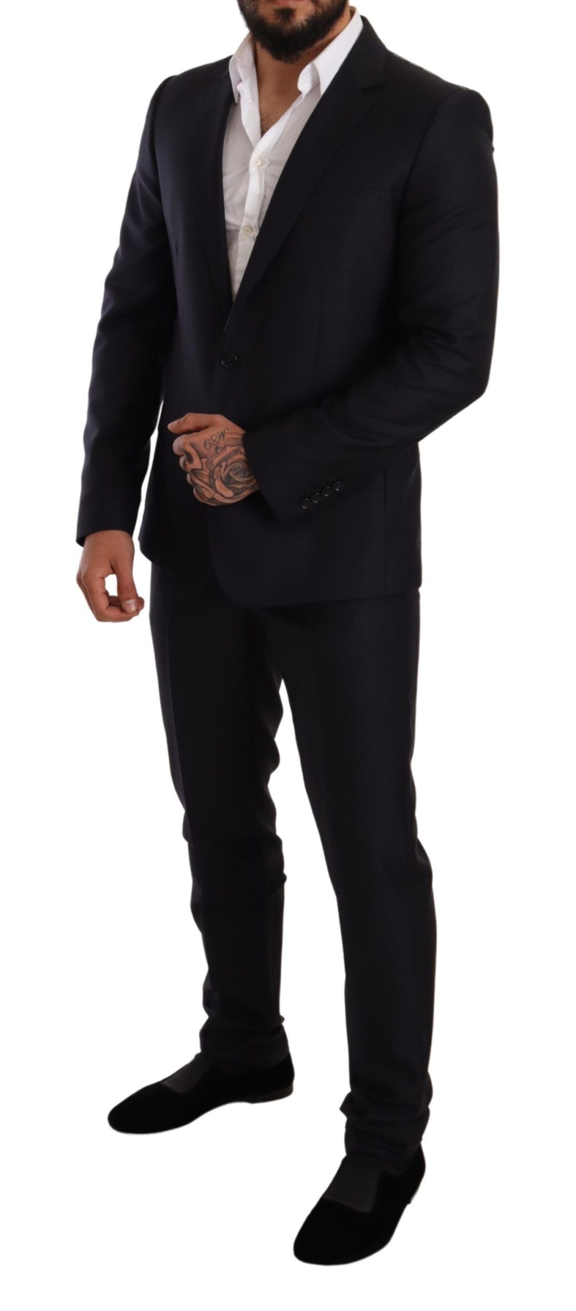 Pattern MARTINI SLIM FIT 2 Piece Men's Suit - Dolce & Gabbana - Modalova