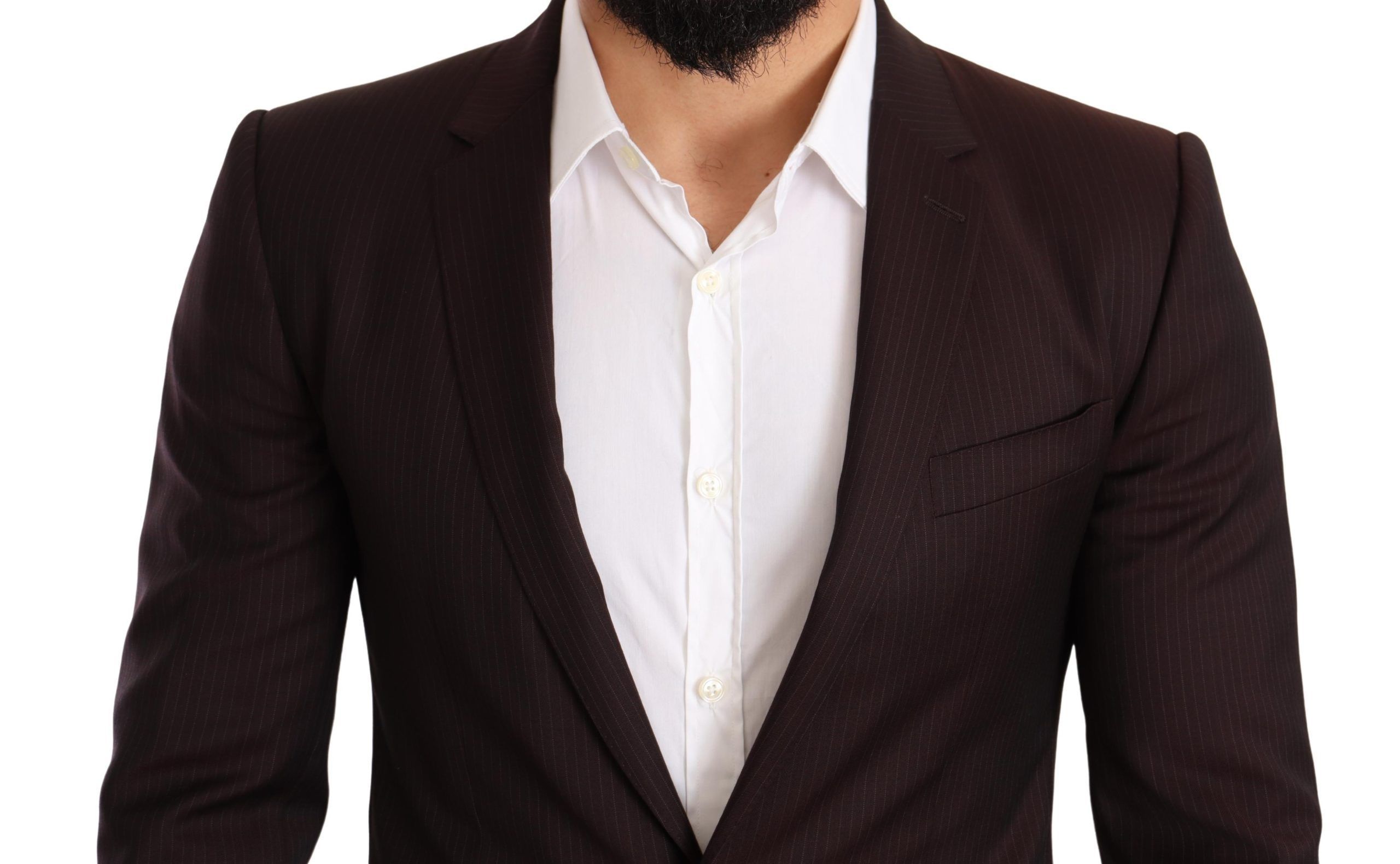 Wool MARTINI Slim Fit Men's Suit - Dolce & Gabbana - Modalova