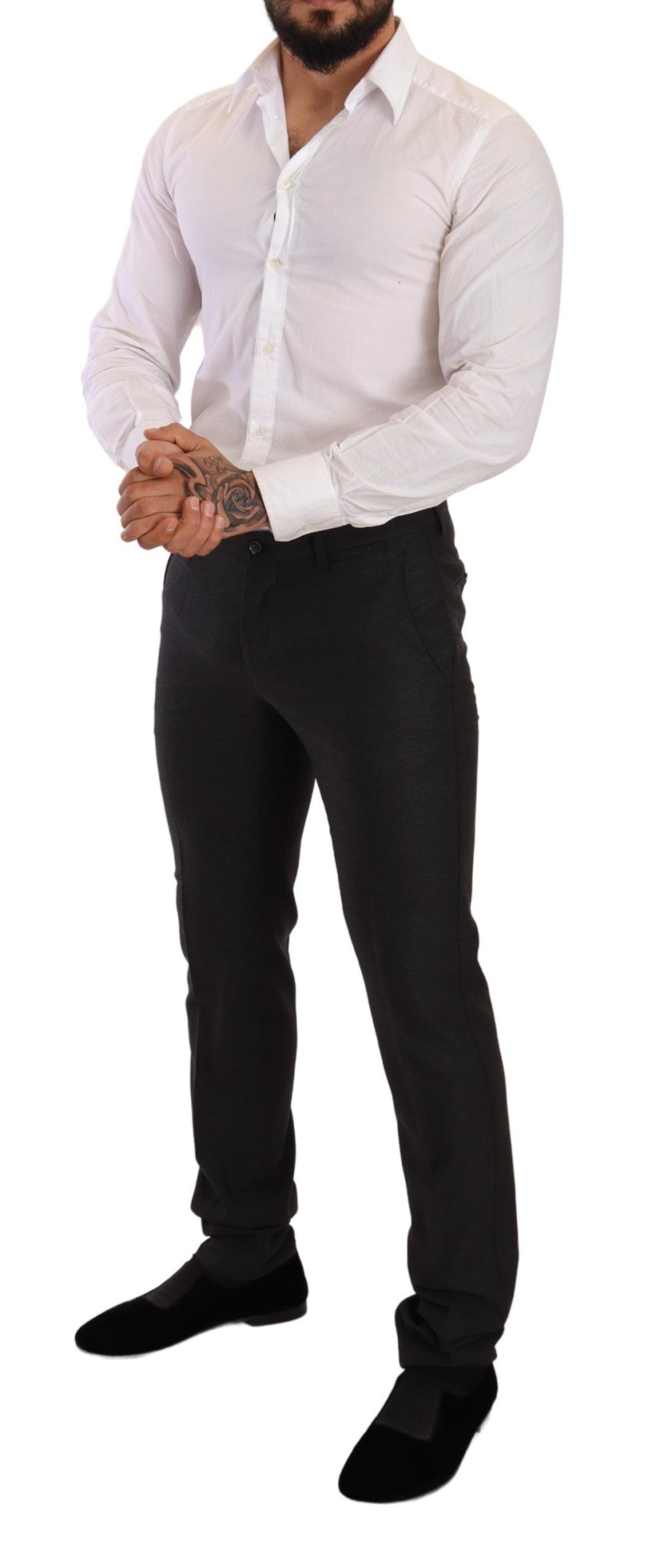 Wool MARTINI Slim Fit Set Men's Suit - Dolce & Gabbana - Modalova