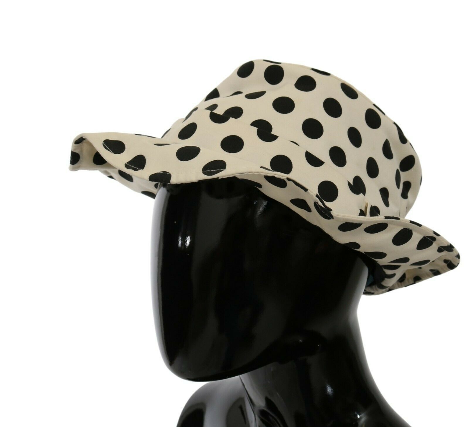 Cotton Polka Dot Design Trilby Women's Hat - Dolce & Gabbana - Modalova