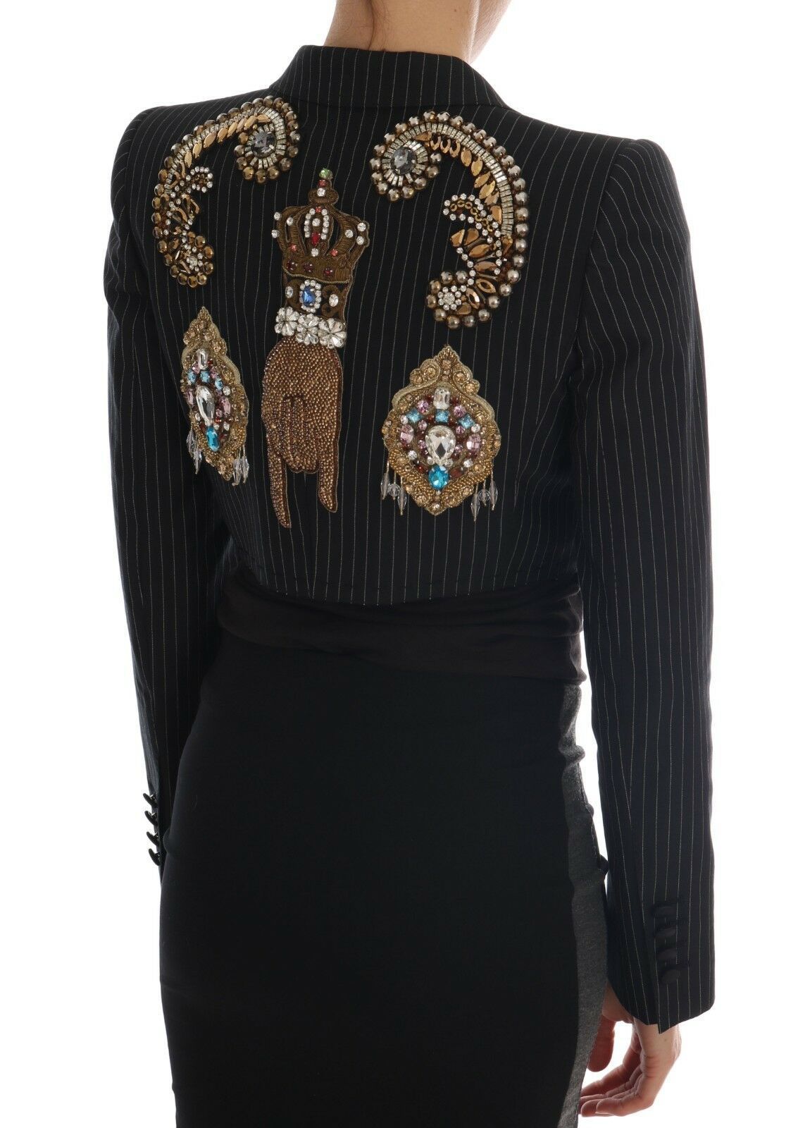 Crystal Fairy Tale Blazer Women's Jacket - Dolce & Gabbana - Modalova