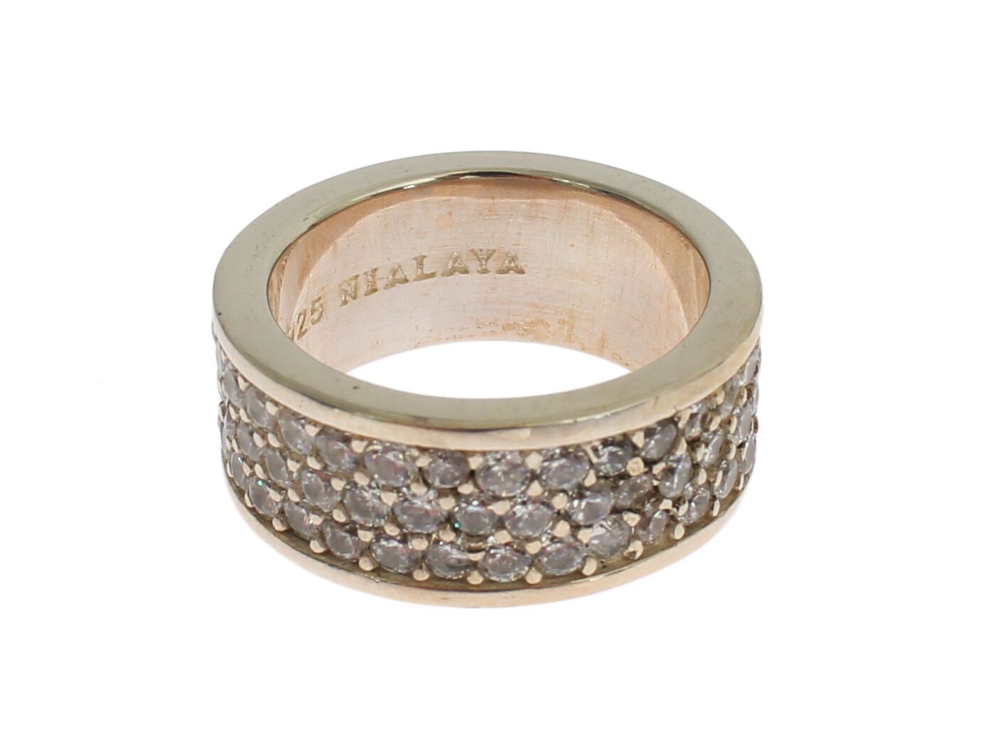 Womens CZ 925 Sterling Ring - Nialaya - Modalova