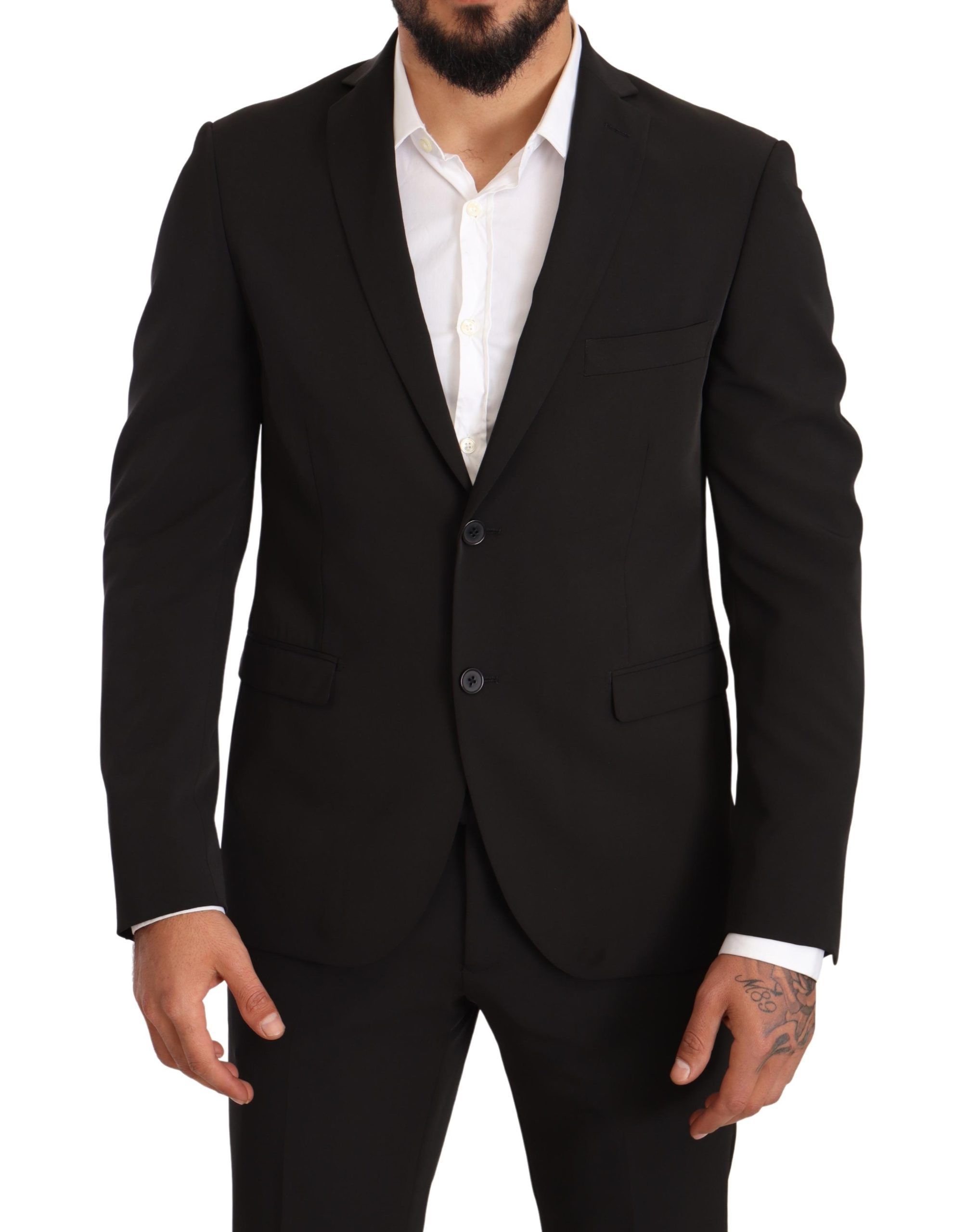 Polyester Slim 2 Piece Set TAGLIENTE Men's Suit - Domenico Tagliente - Modalova