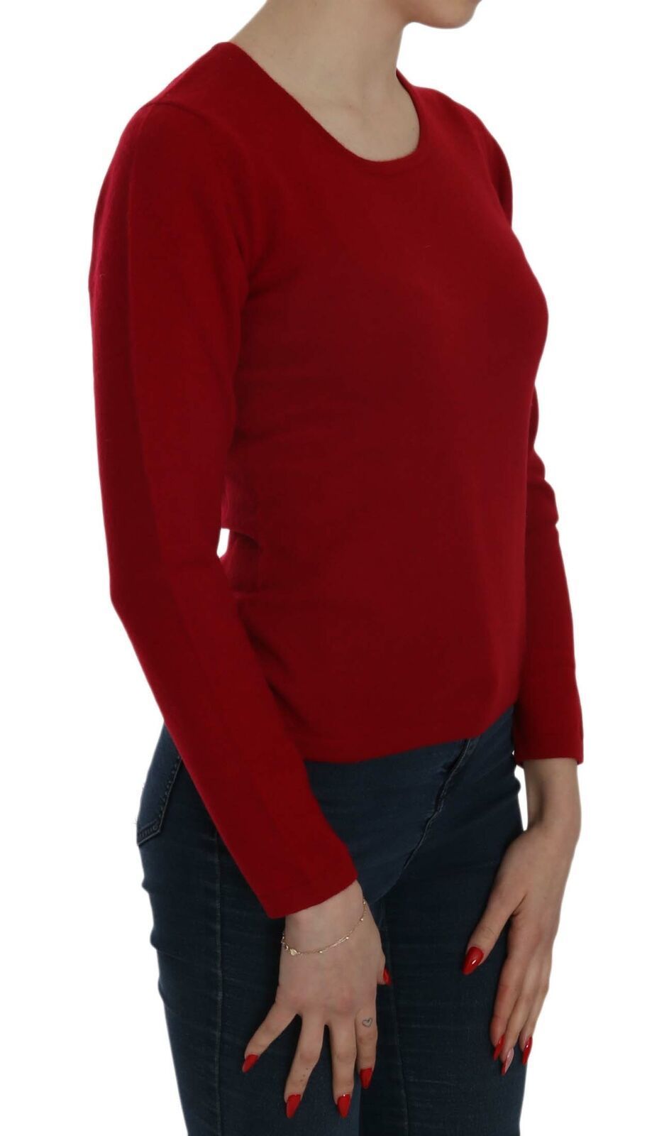 Round Neck Pullover Cashmere Women's Sweater - MILA SCHÖN - Modalova