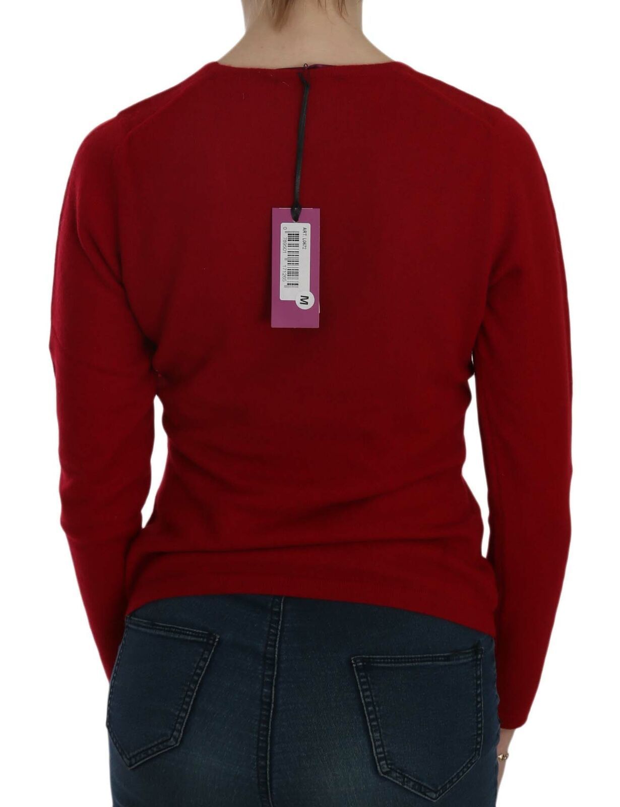Round Neck Pullover Cashmere Women's Sweater - MILA SCHÖN - Modalova
