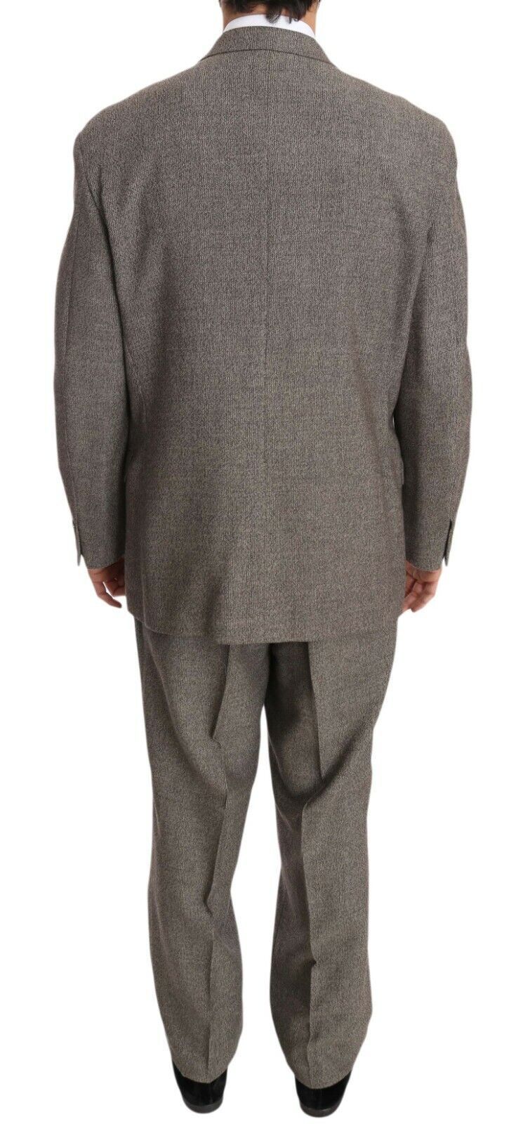 Wool Regular Single Breasted Men's Suit - Fendi - Modalova