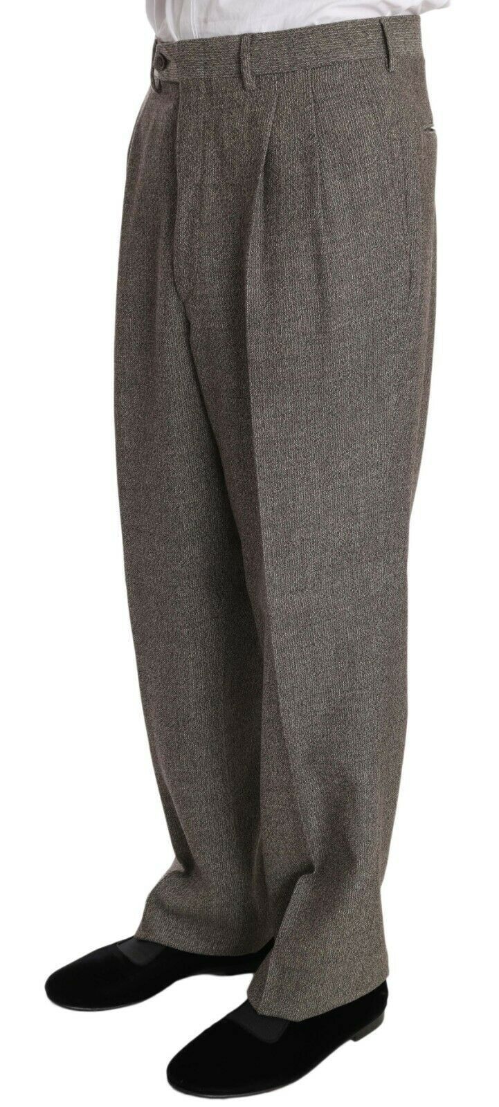 Wool Regular Single Breasted Men's Suit - Fendi - Modalova