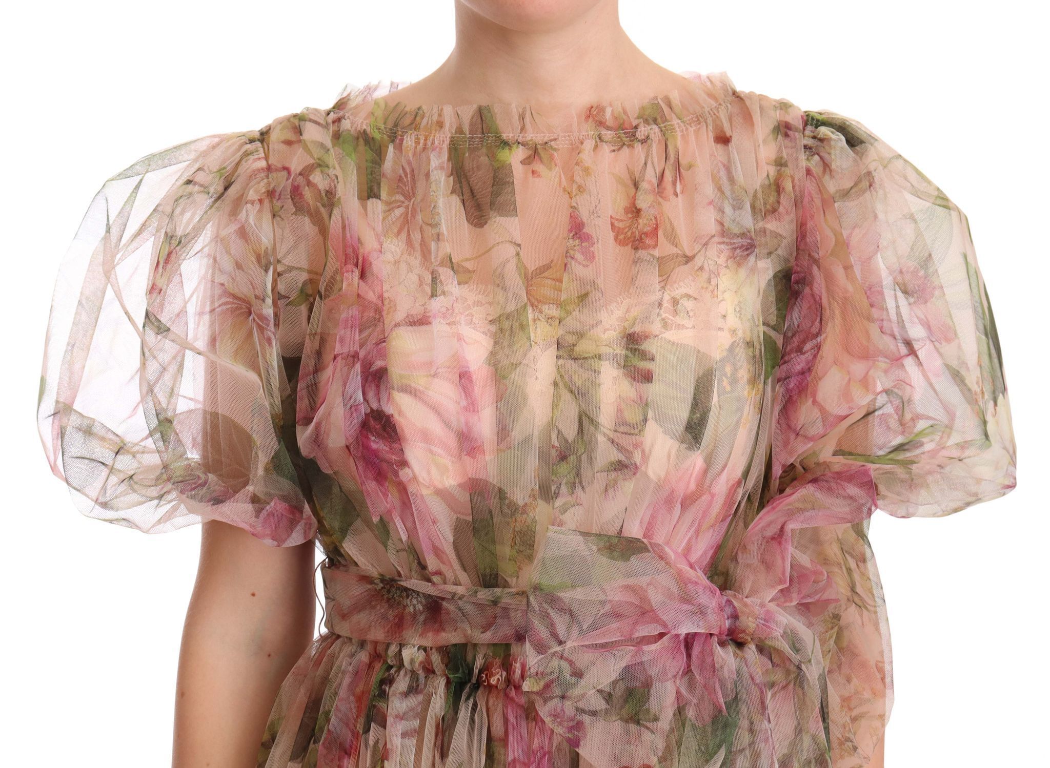 Floral Print Long Maxi Gown Women's Dress - Dolce & Gabbana - Modalova